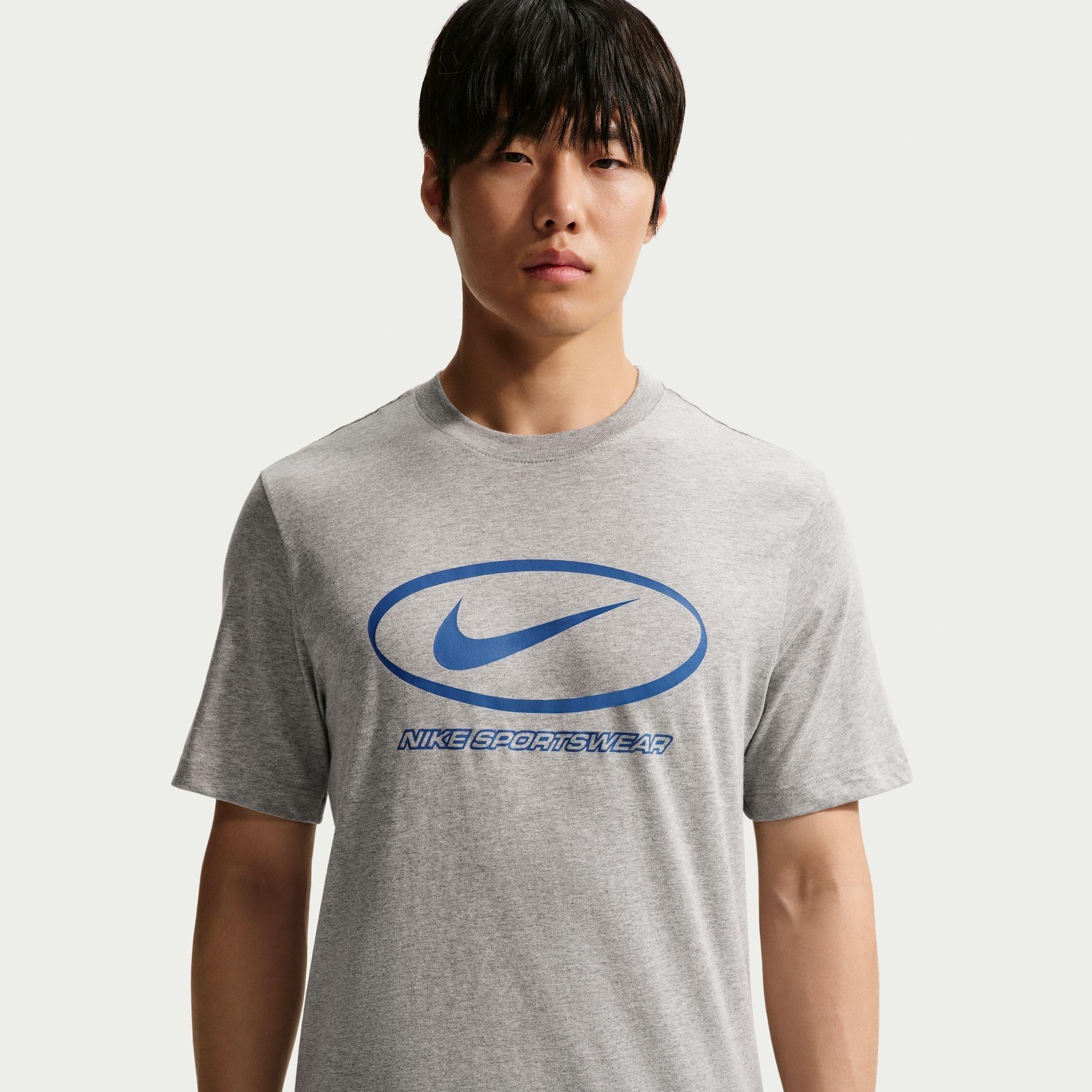 Nike Men's T-Shirt - Grey Spw - M