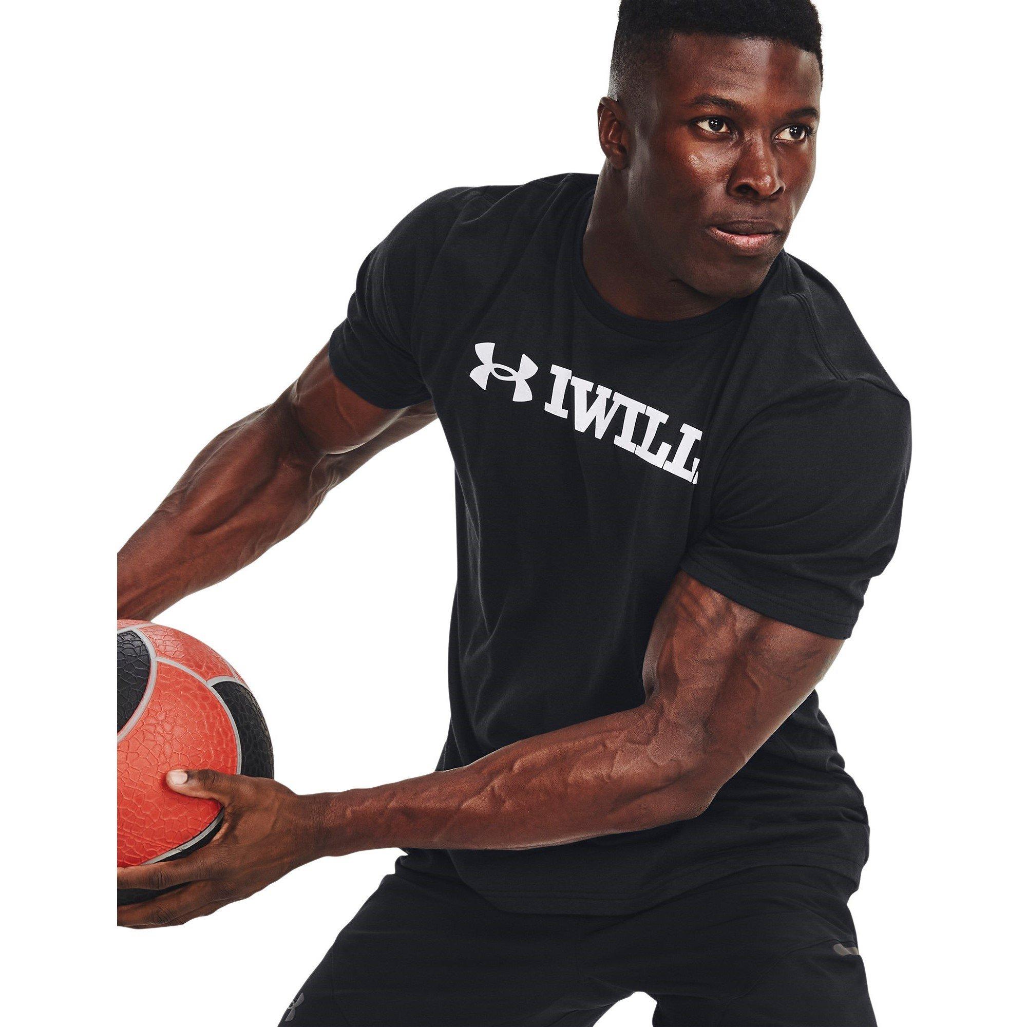 Zwart - Under Armour - Armour Ua I Wll Ss T-Shirt Mens - 5