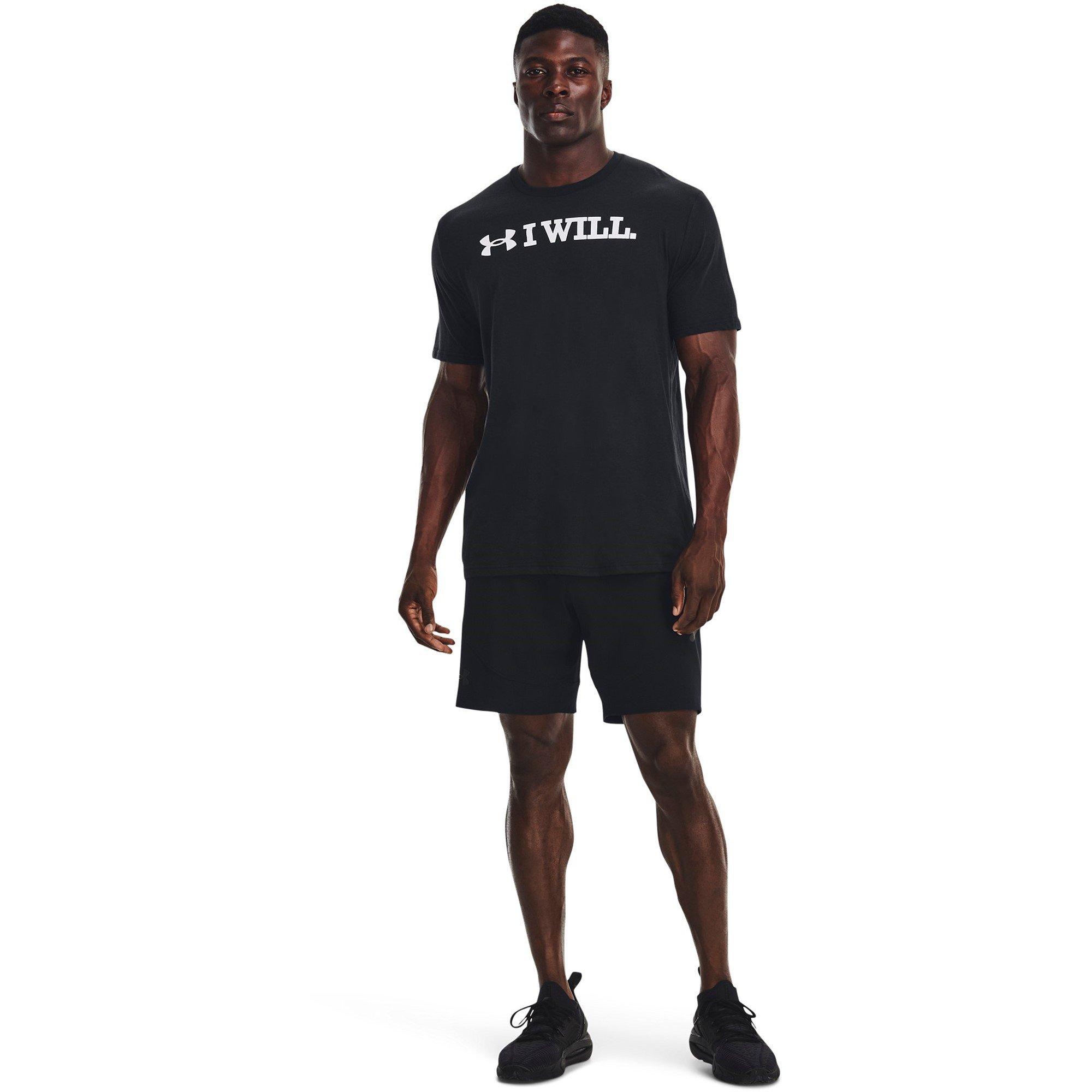 Zwart - Under Armour - Armour Ua I Wll Ss T-Shirt Mens - 7