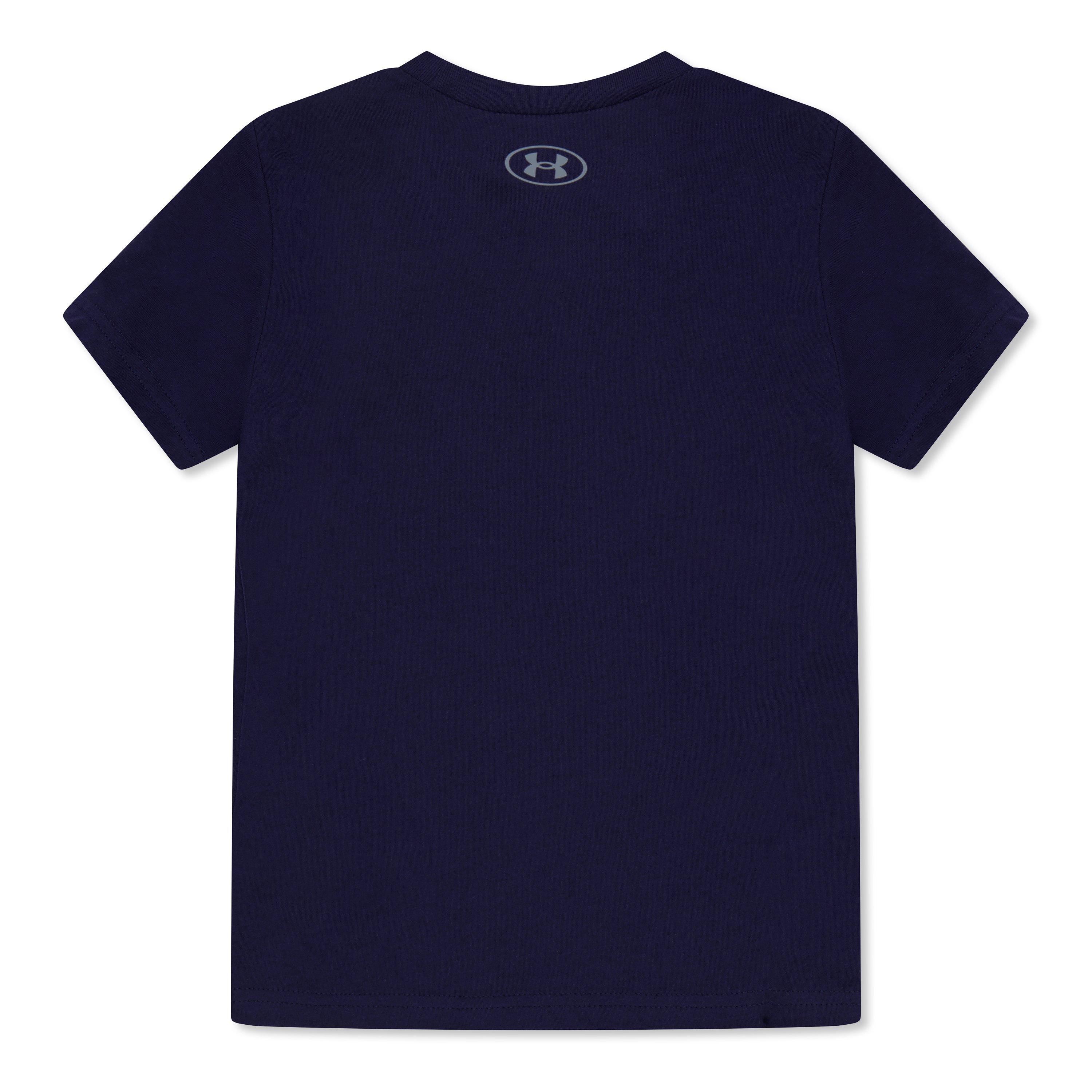 Blue - Under Armour - B Radial Logo Ss Jn99 - 2