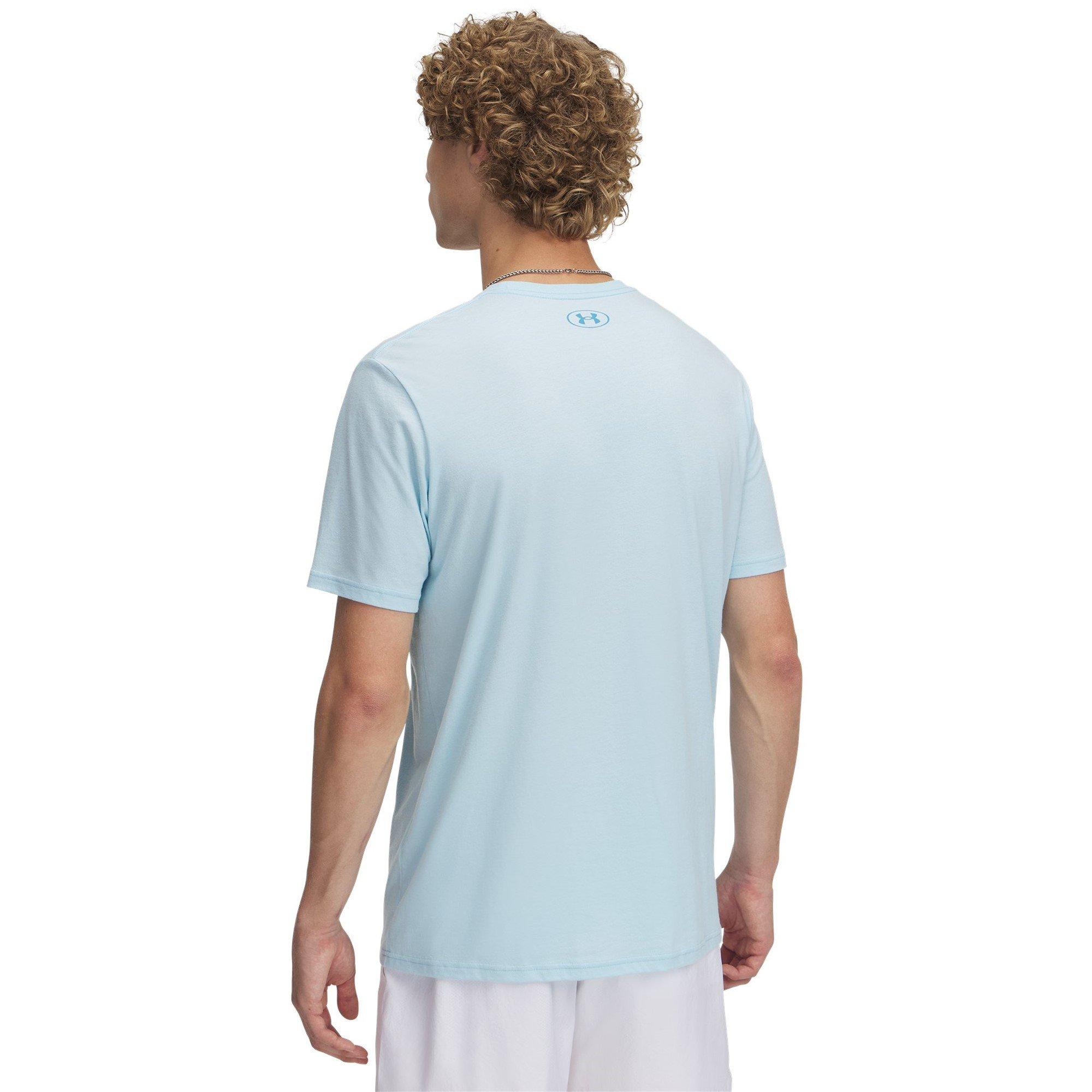Blauw - Under Armour - M Stacked Logo Ss Sn99 - 2