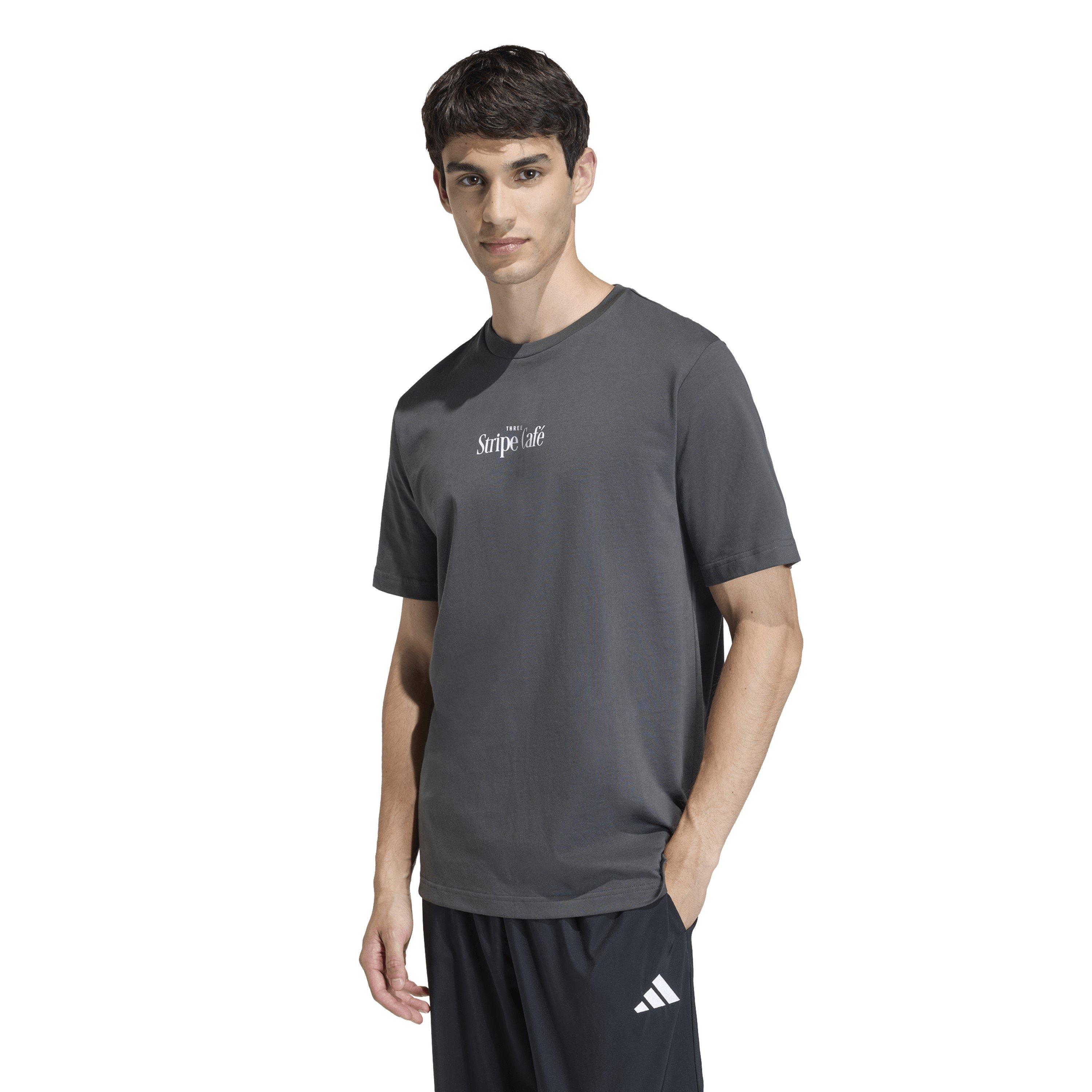 Grey Six - adidas - Coffee Cafe Donut Box Graphic T-Shirt - 2