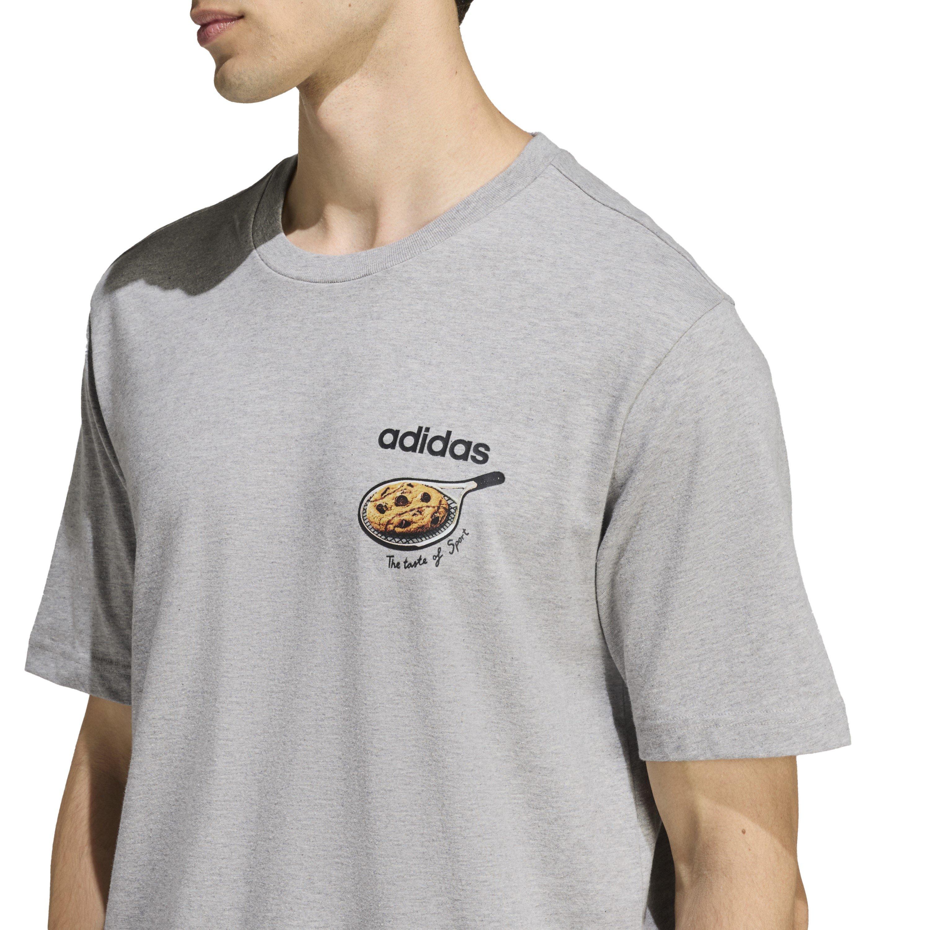 M.Grey Heather - adidas - Cookie Tee Sn10 - 4