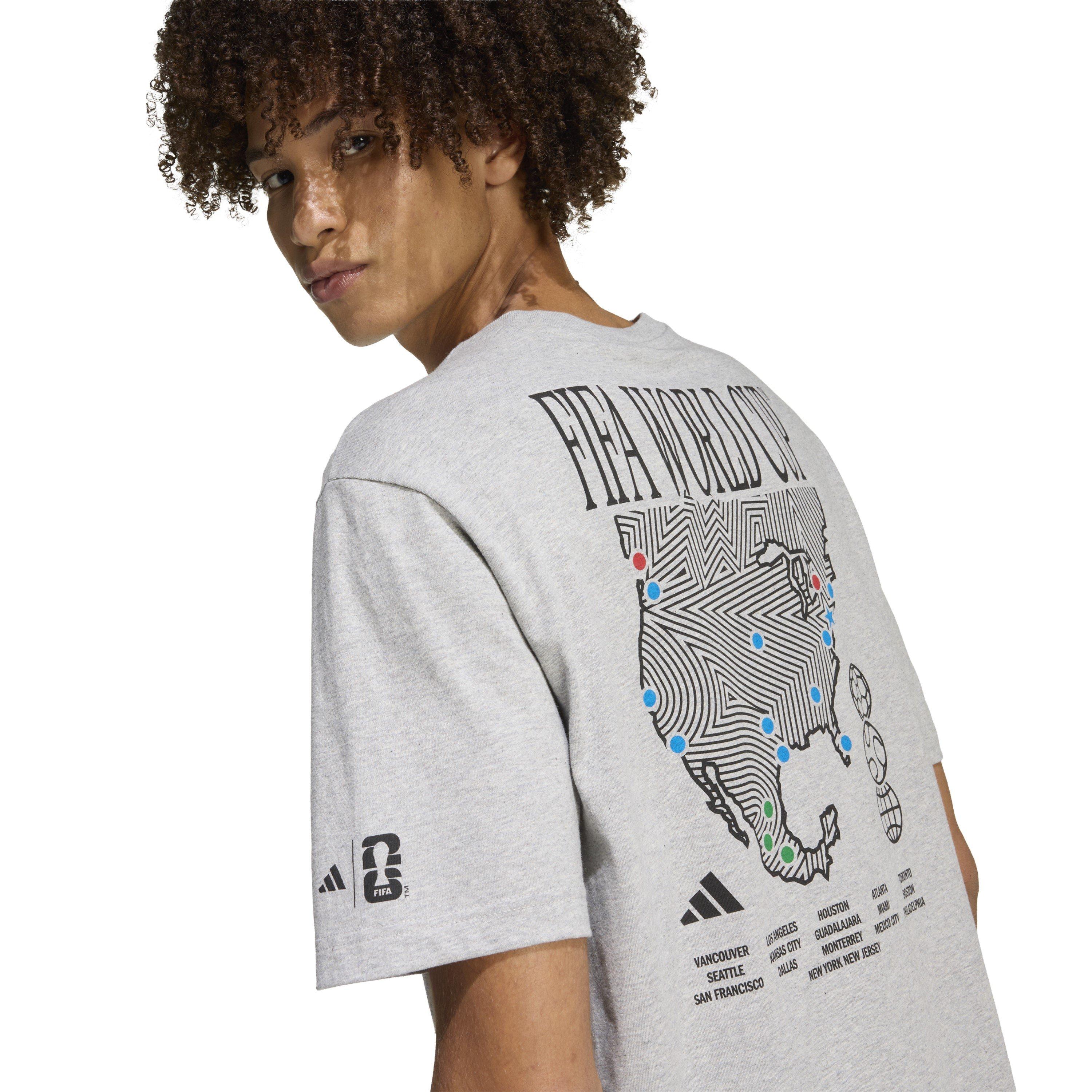 M.Grey Heather - adidas - Men's T-Shirt - 5