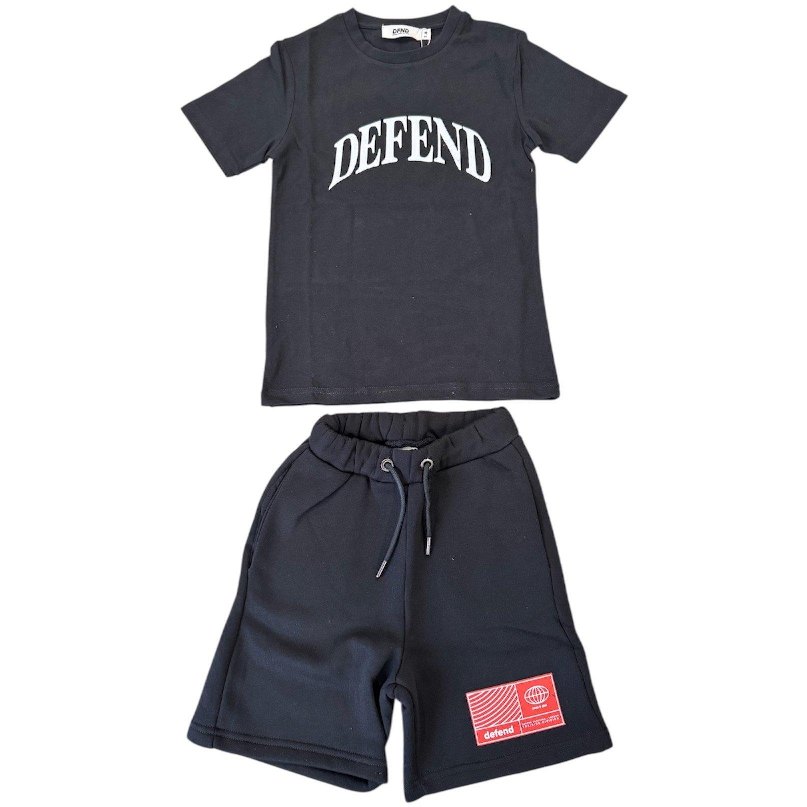 Black - DFND London - Kids' T-Shirt - 1