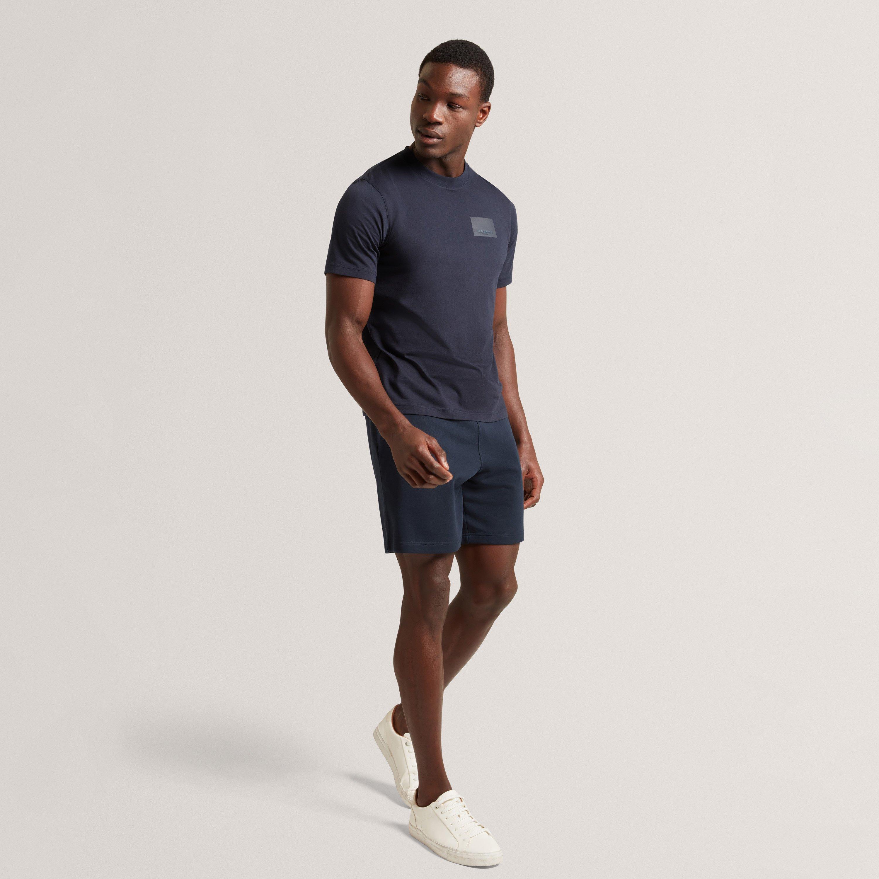 Navy - Ted Baker - Ted Baker SS Box Logo Tee - 6