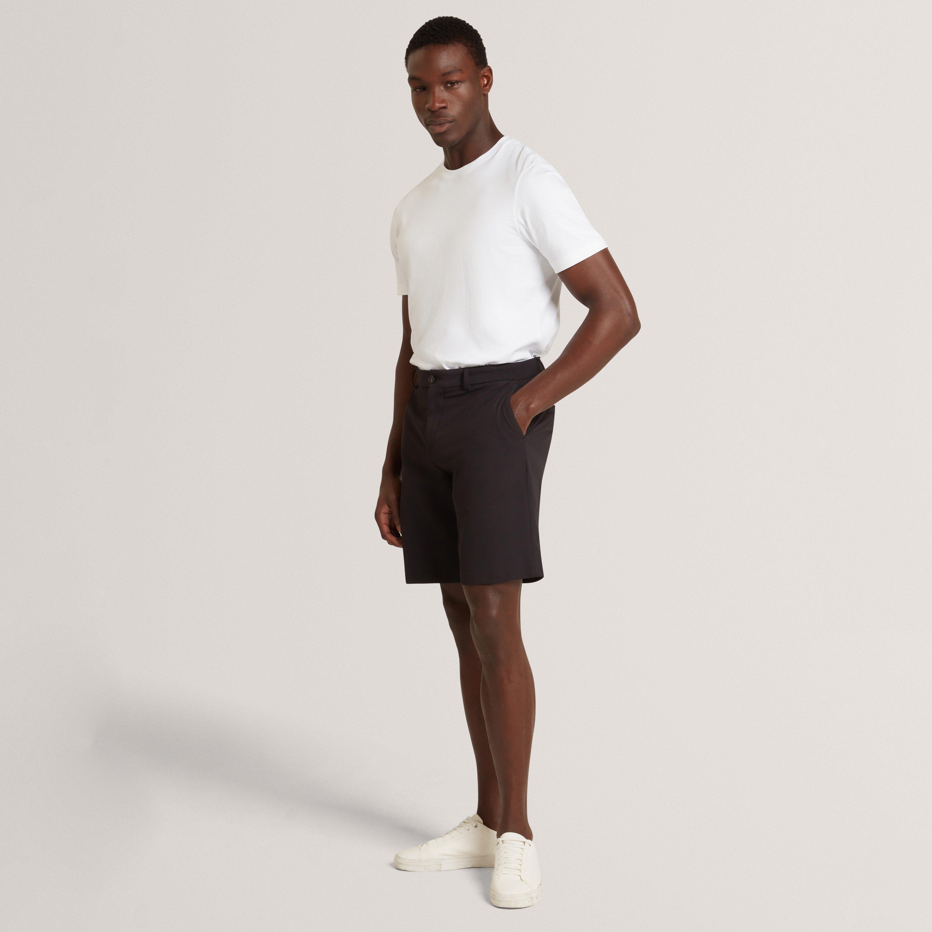 White - Ted Baker - Ted Baker SS Slim Soft Touch Tee - 6