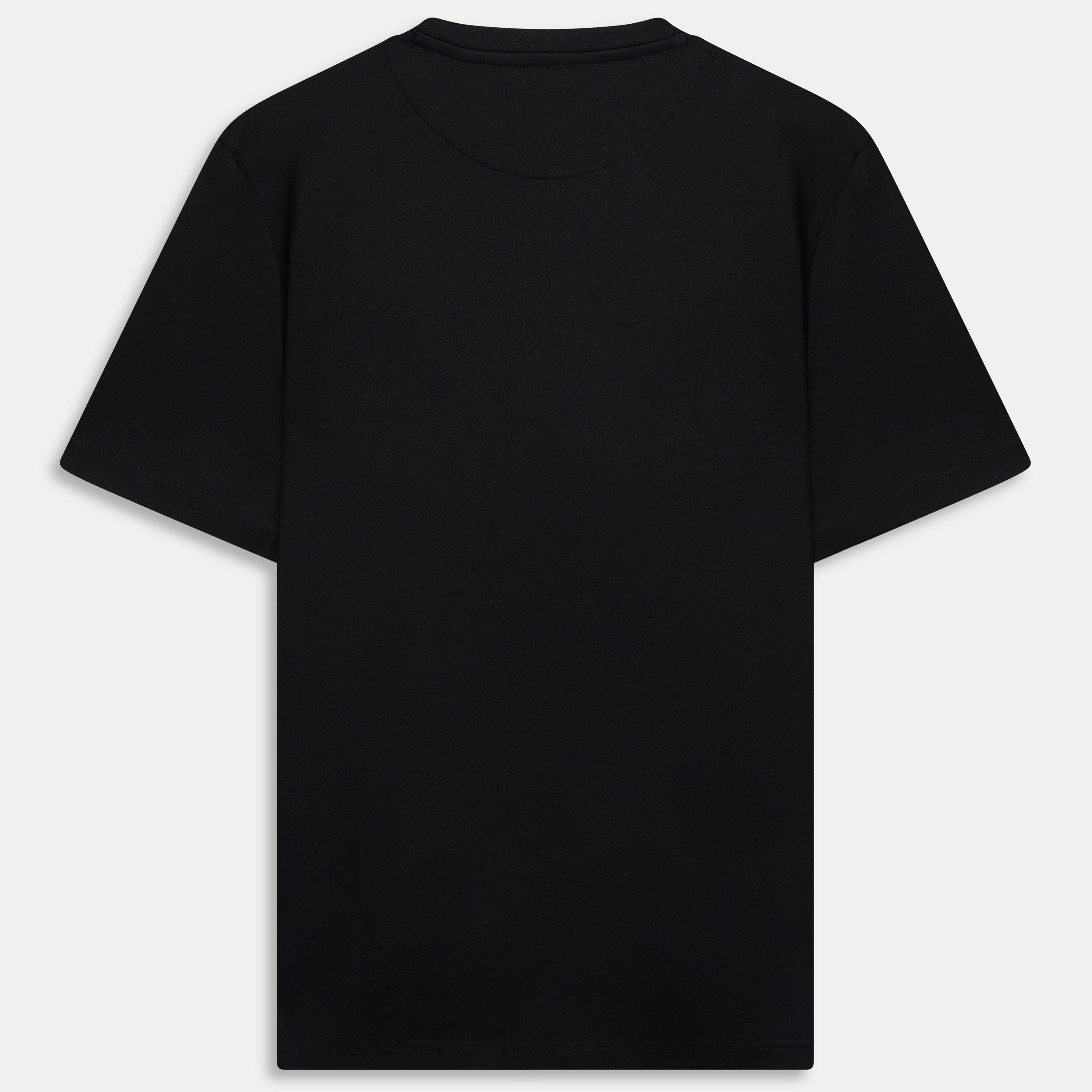 Noir - Ted Baker - Ted Baker SS Slim Soft Touch Tee - 2