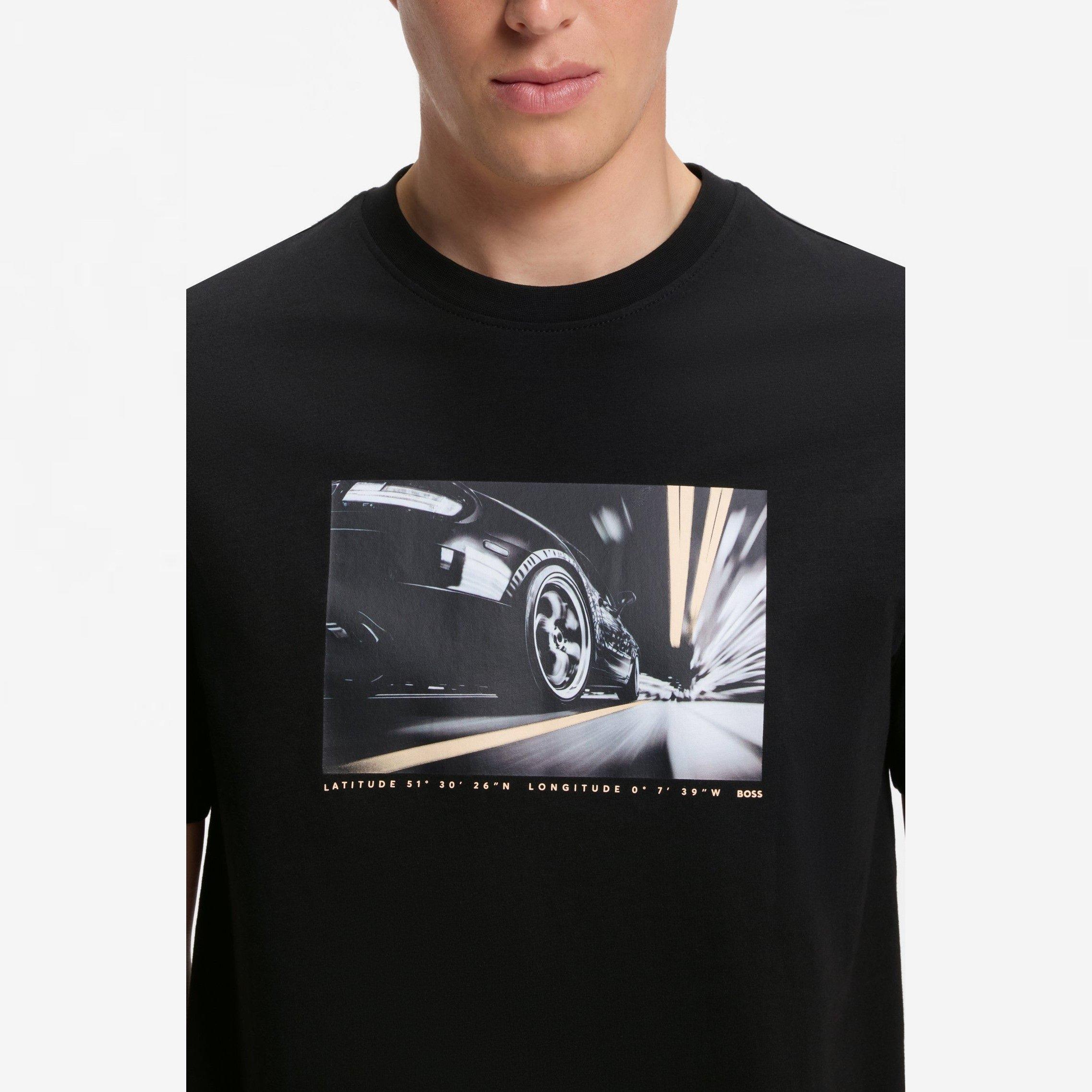 Zwart 001 - Boss - Men's T-Shirt - 4