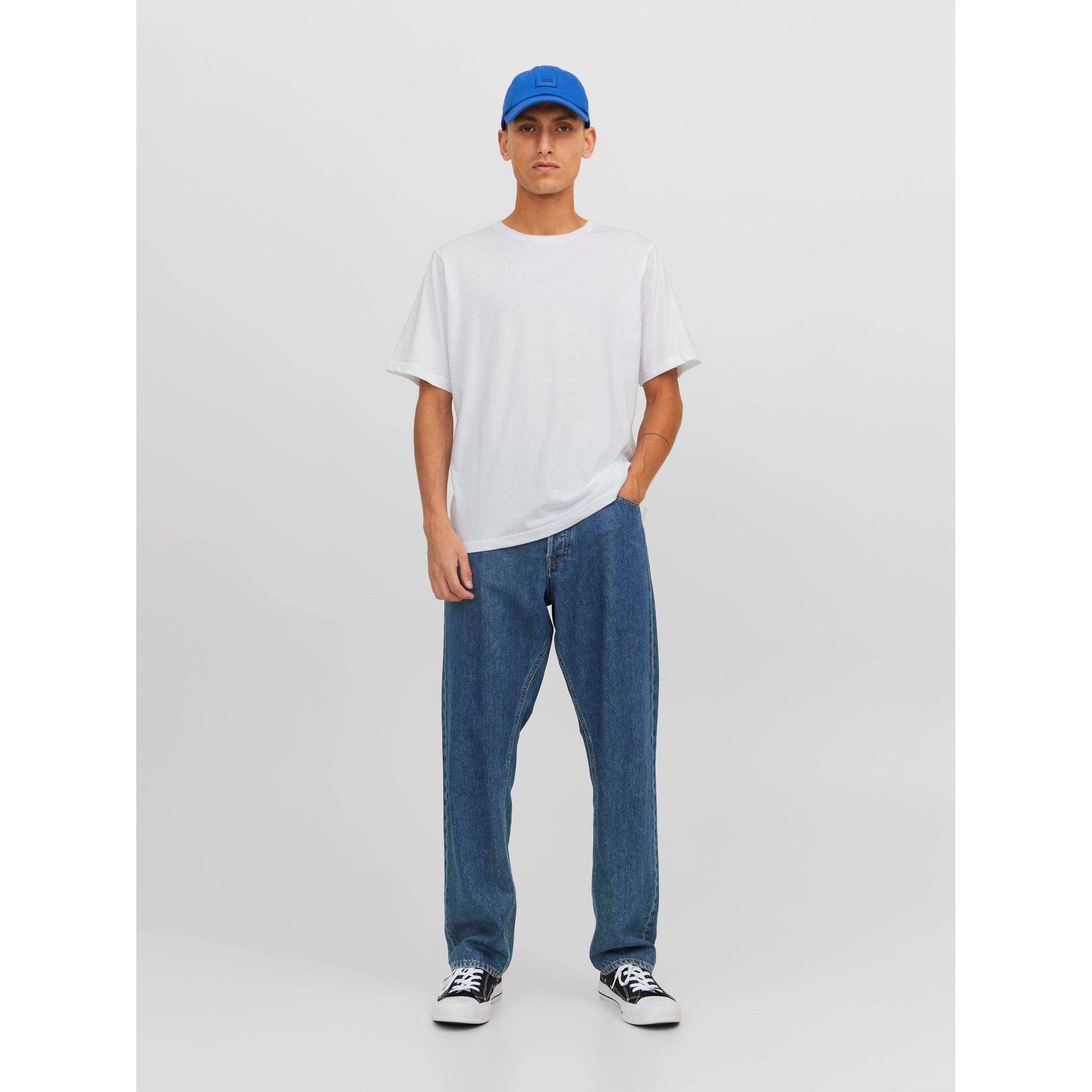 White - Jack and Jones - 3-pack Under Crew T-Shirt Mens - 6