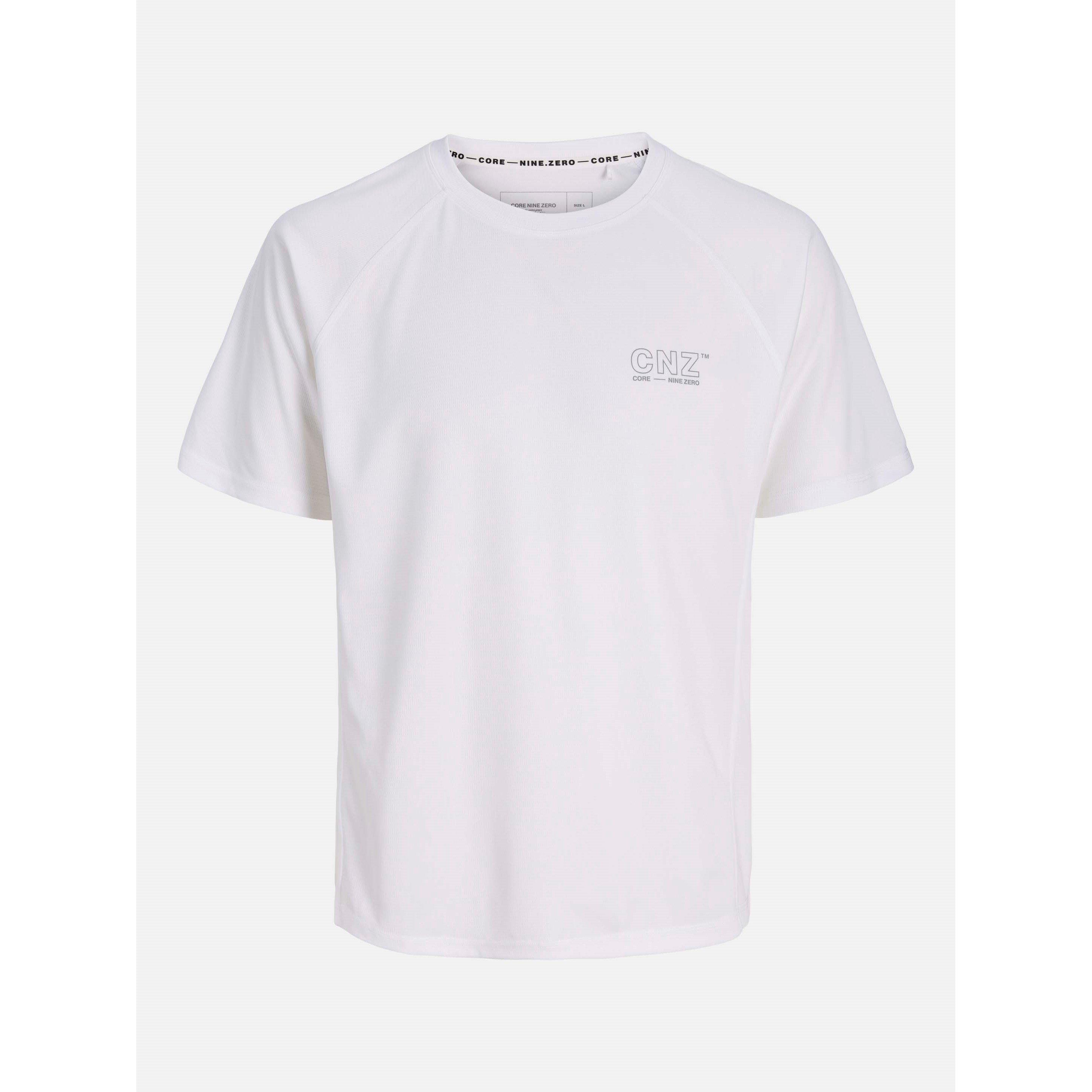Jack And Jones Men's Cnz Active T-Shirt - Bright White - M