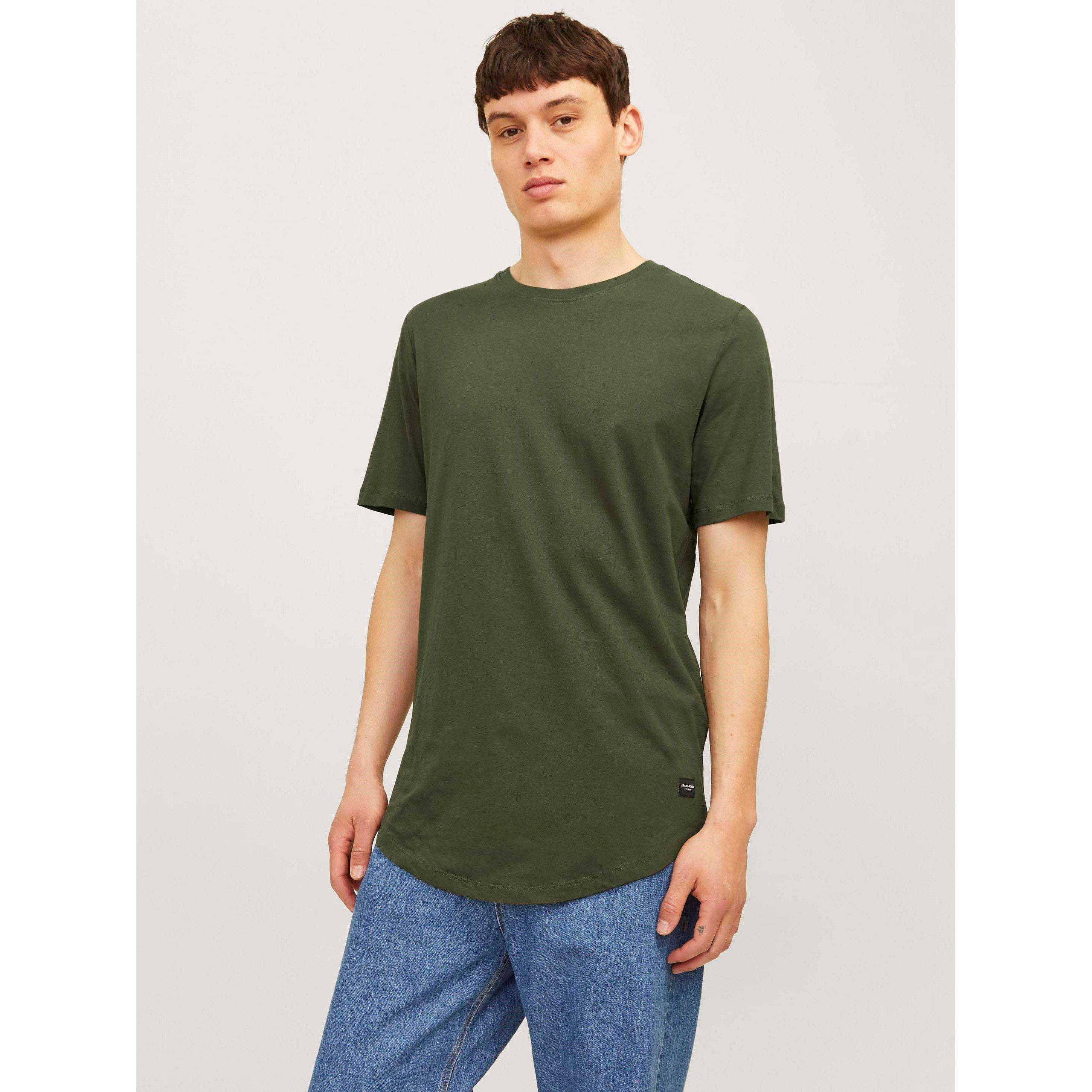 Wht/Blk/Nvy/Fst - Jack and Jones - Noa 5 Pack T-Shirt Mens - 2