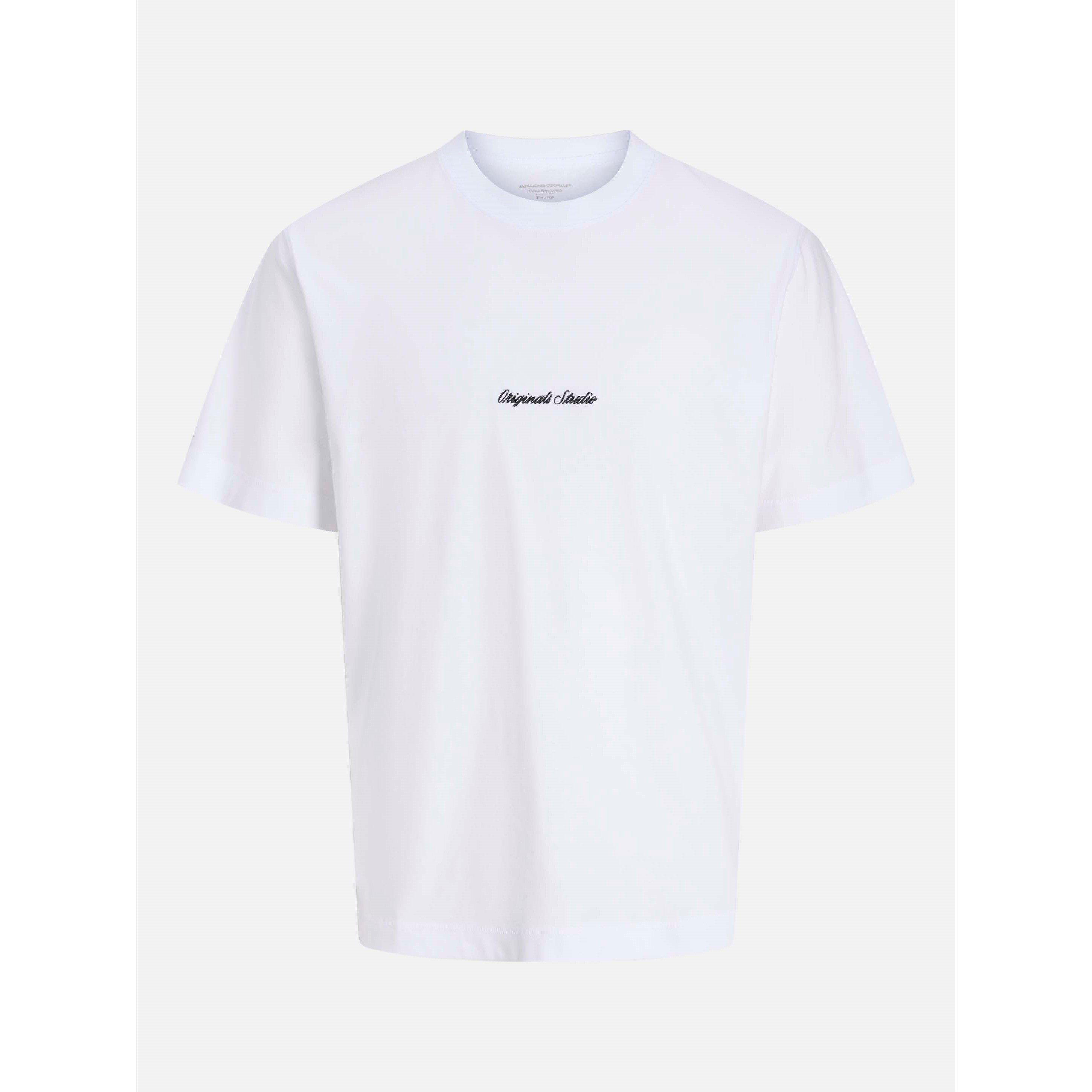 Jack And Jones Men's Norrebro T-Shirt - Bright White - S