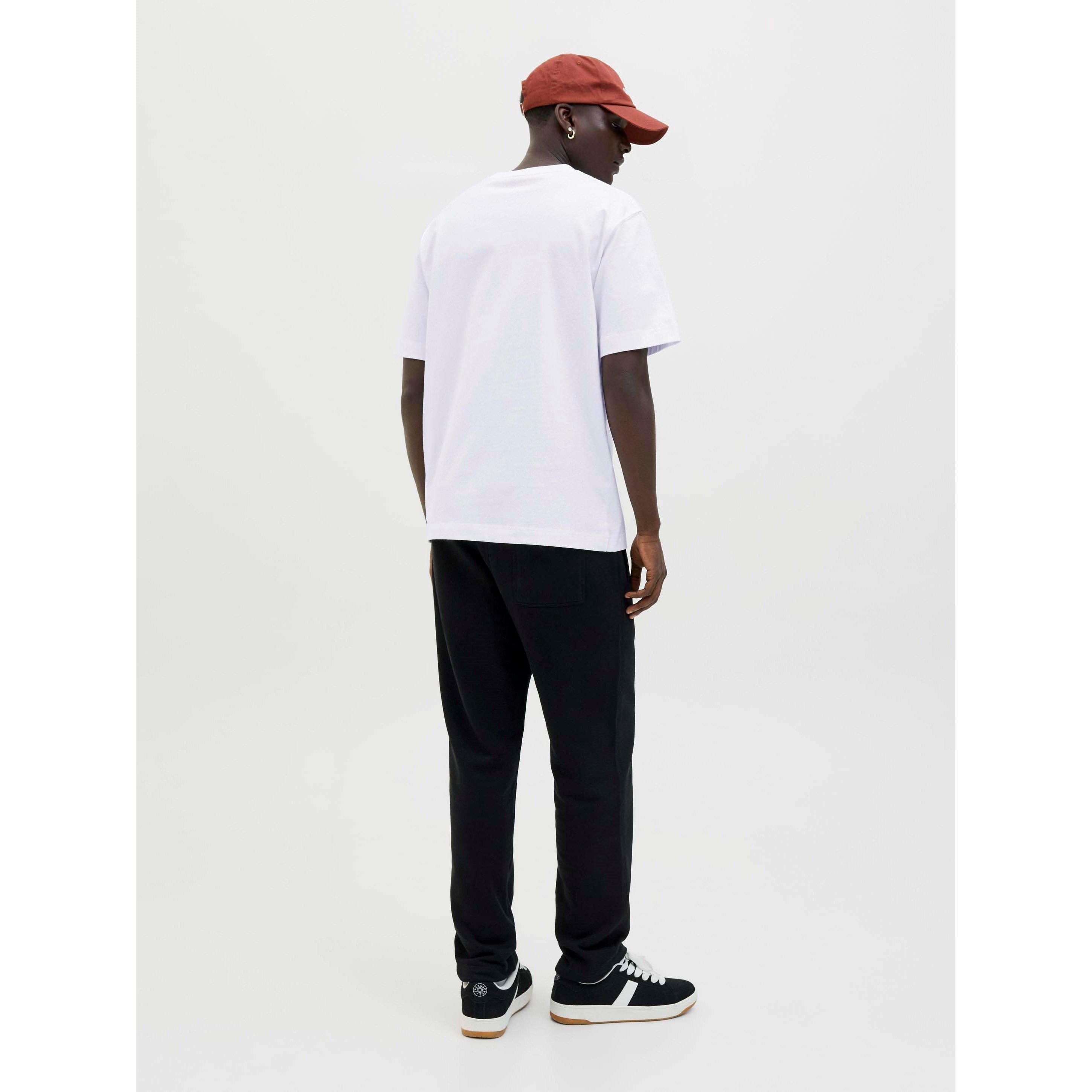 Bright White - Jack and Jones - Norrebro T-Shirt Mens - 3
