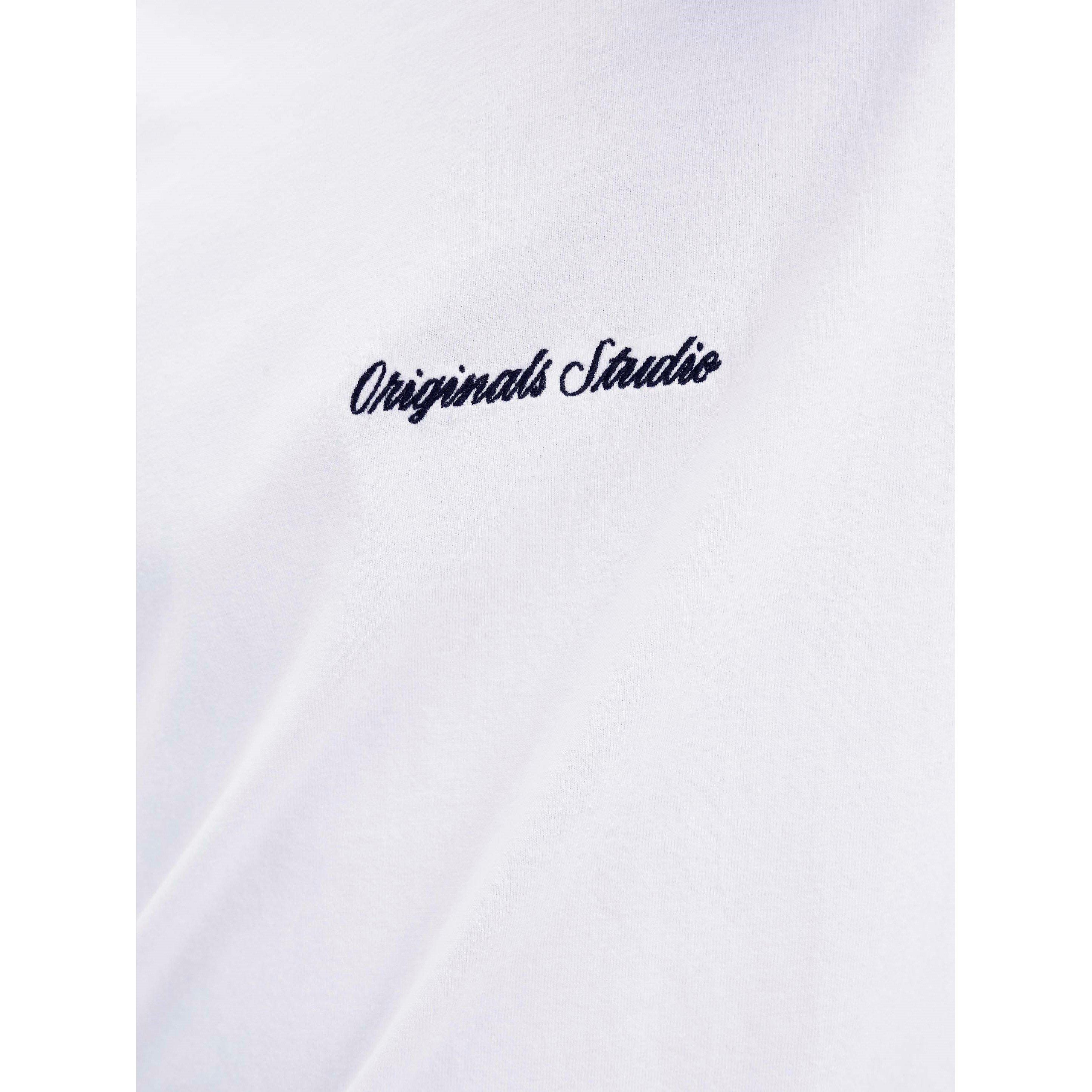 Bright White - Jack and Jones - Norrebro T-Shirt Mens - 4