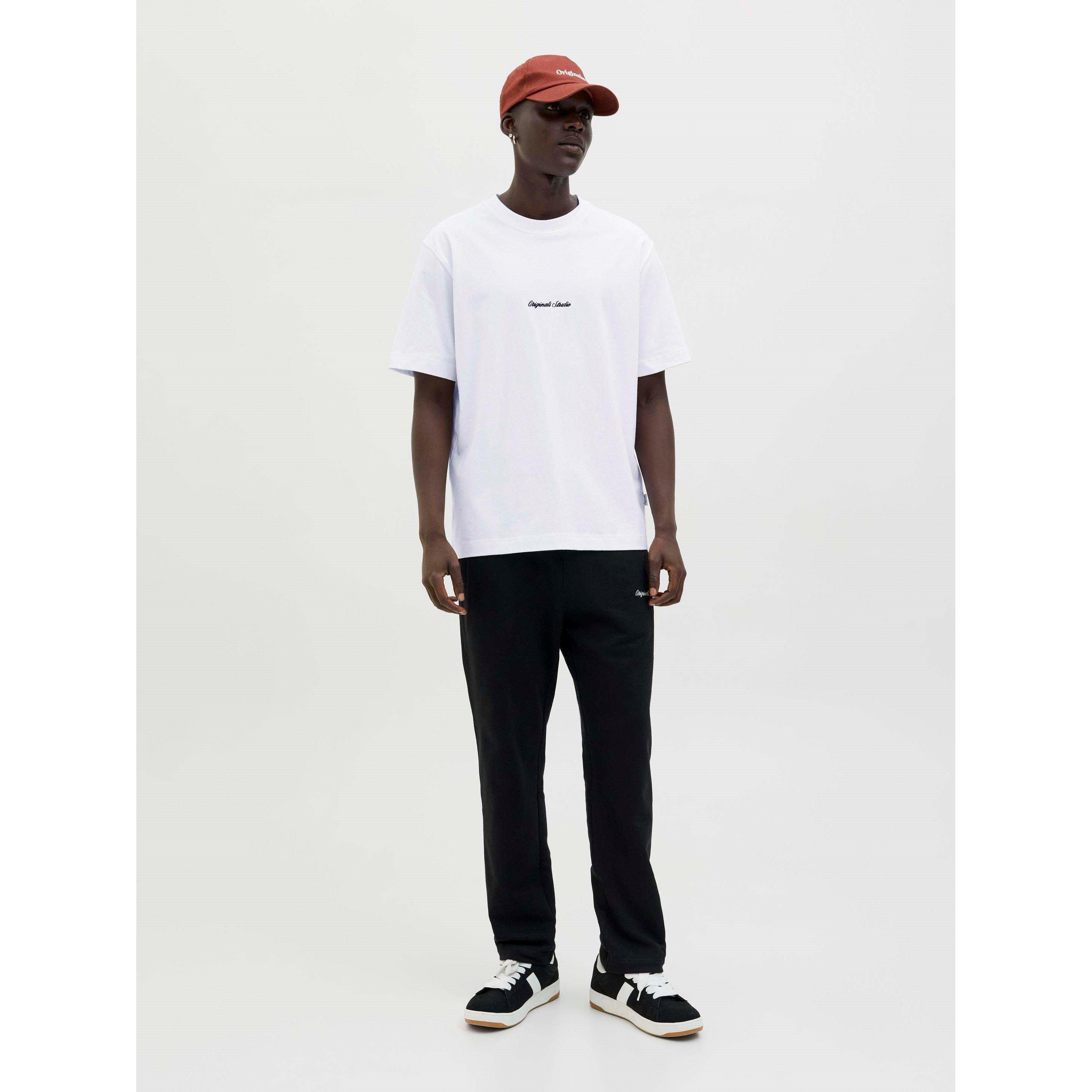 Bright White - Jack and Jones - Norrebro T-Shirt Mens - 7