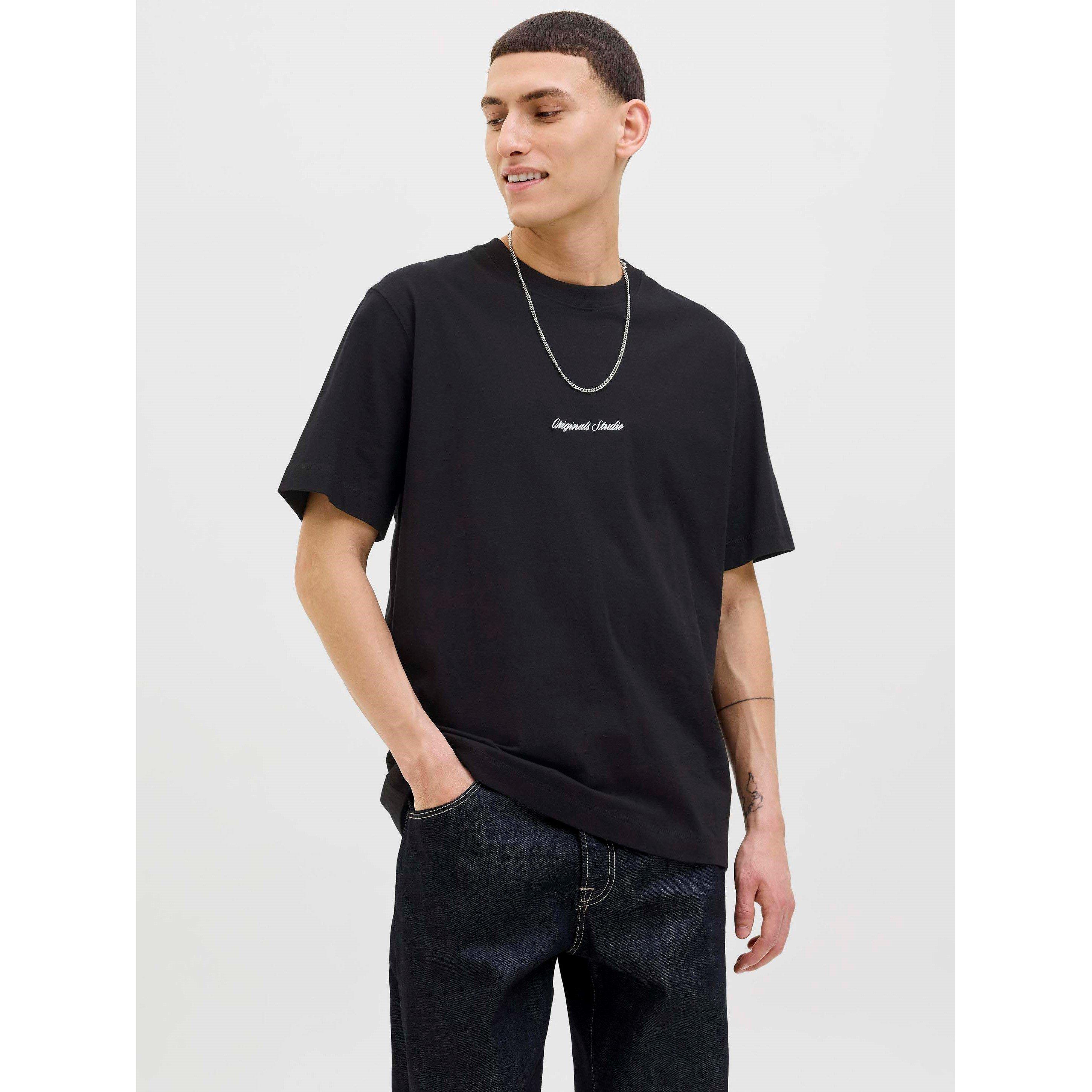 Black - Jack and Jones - Norrebro T-Shirt Mens - 2