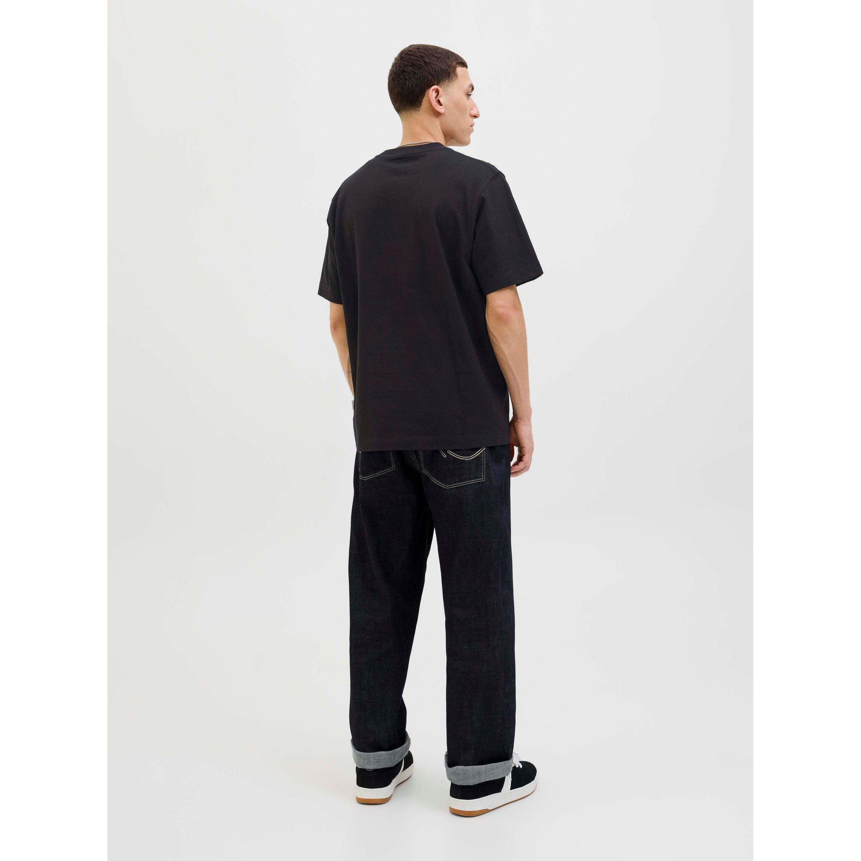 Black - Jack and Jones - Norrebro T-Shirt Mens - 3