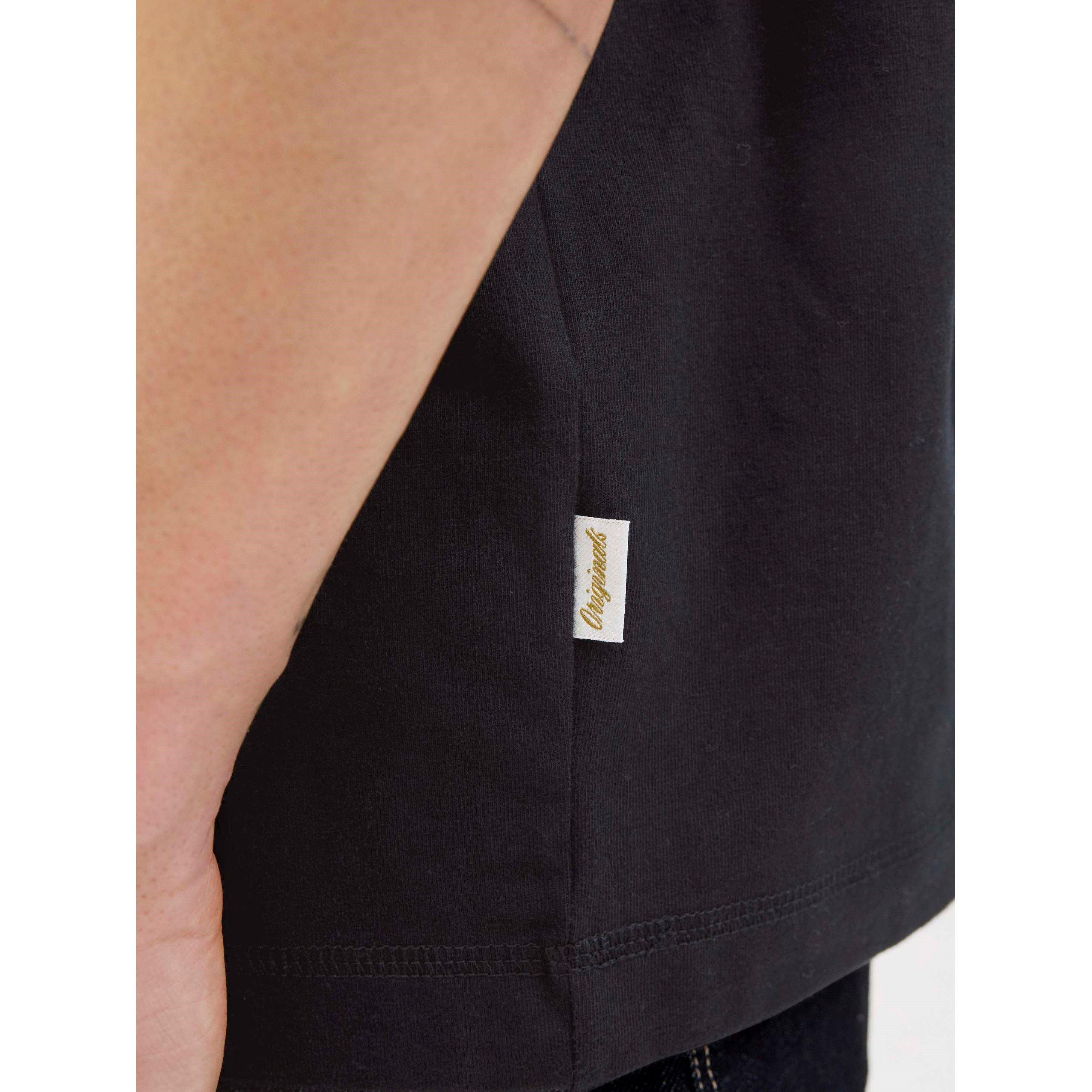 Black - Jack and Jones - Norrebro T-Shirt Mens - 5