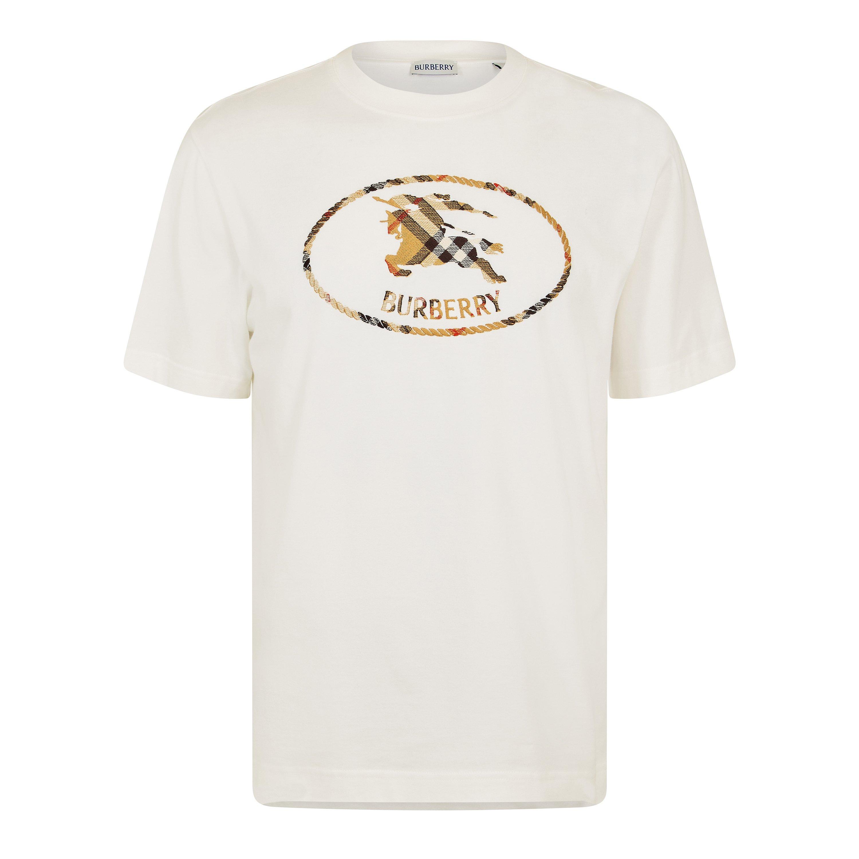 White - Burberry - Burb Seth Emb Tee Sn62 - 1