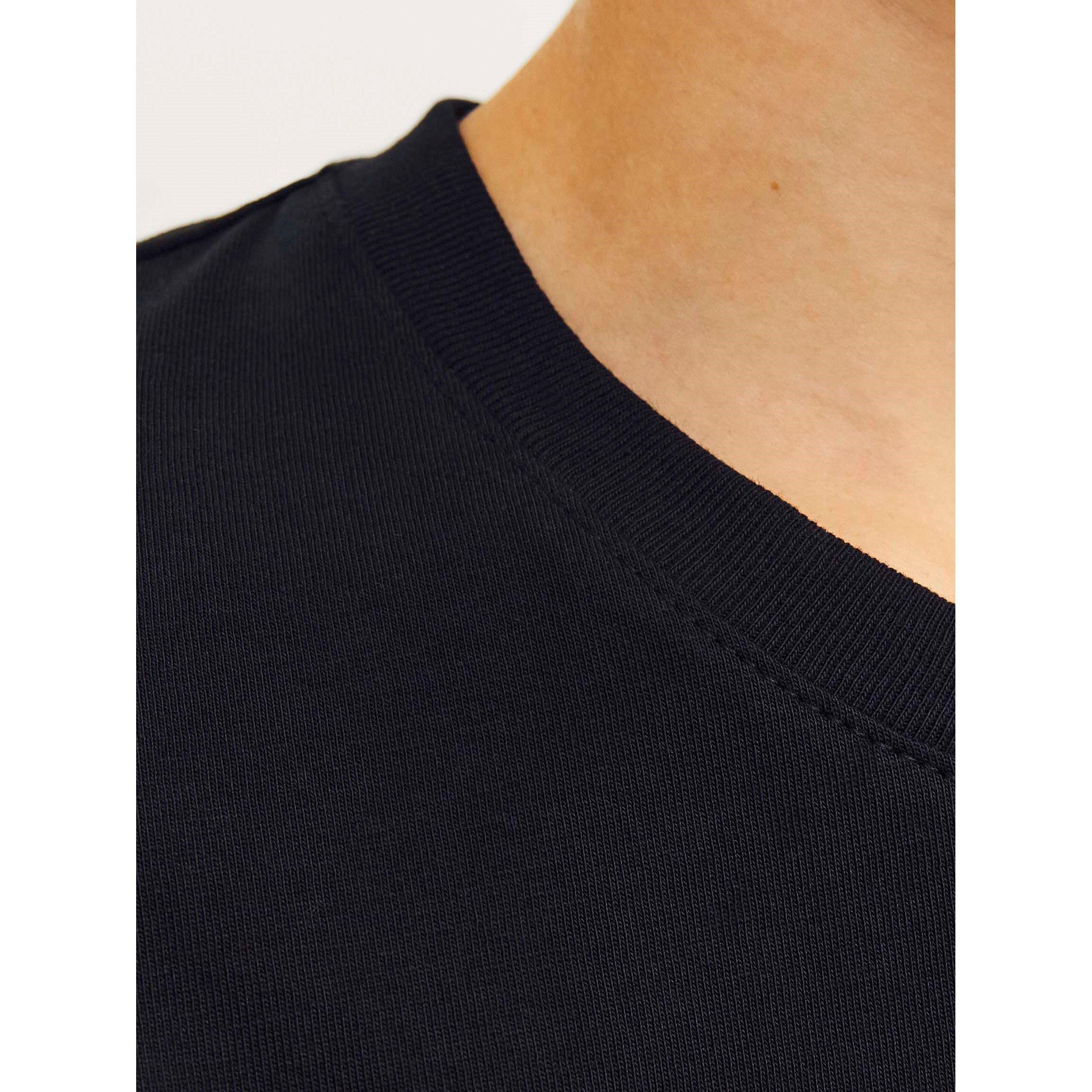 Black - Jack and Jones - Corp Logo T-Shirt Junior Boys - 4