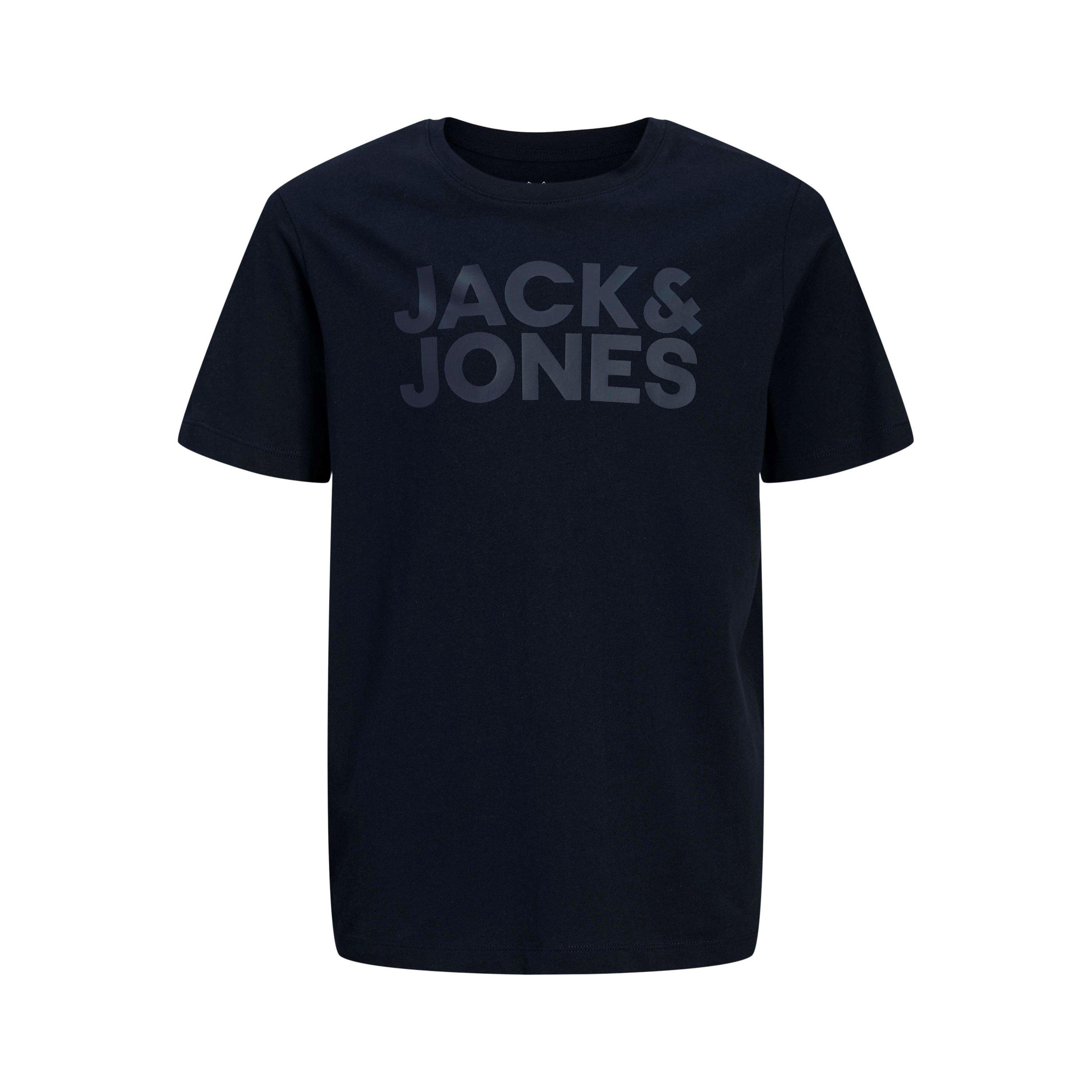 Jack And Jones Boys Kids' Corp Logo T-Shirt - Navy Blazer - 10 Years