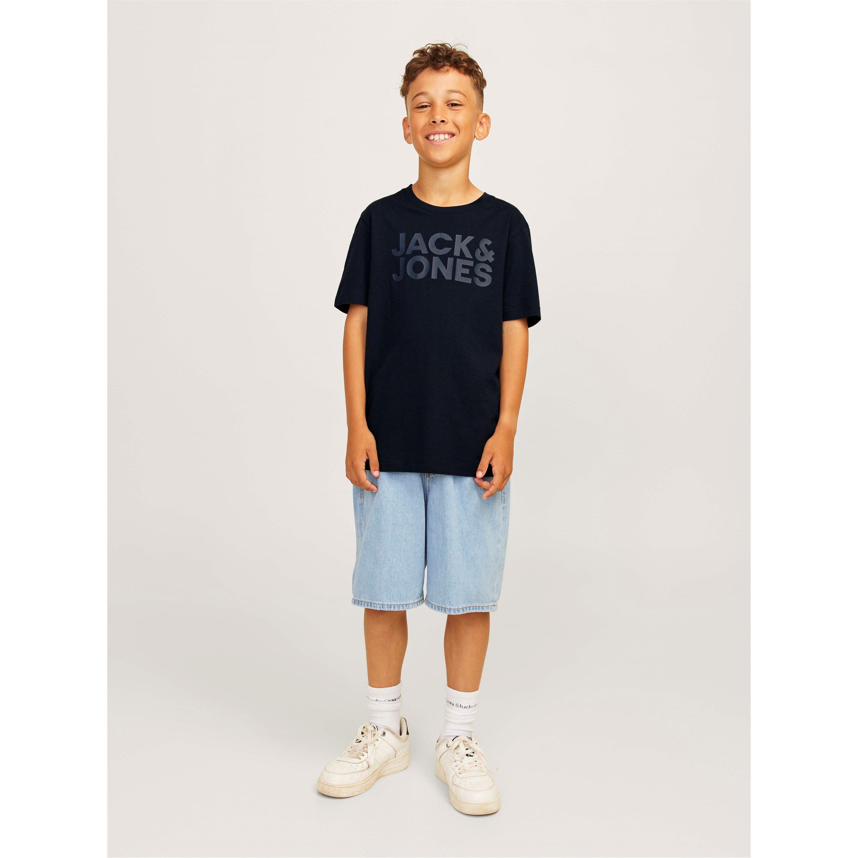 Navy Blazer - Jack and Jones - Kids' Corp Logo T-Shirt - 7
