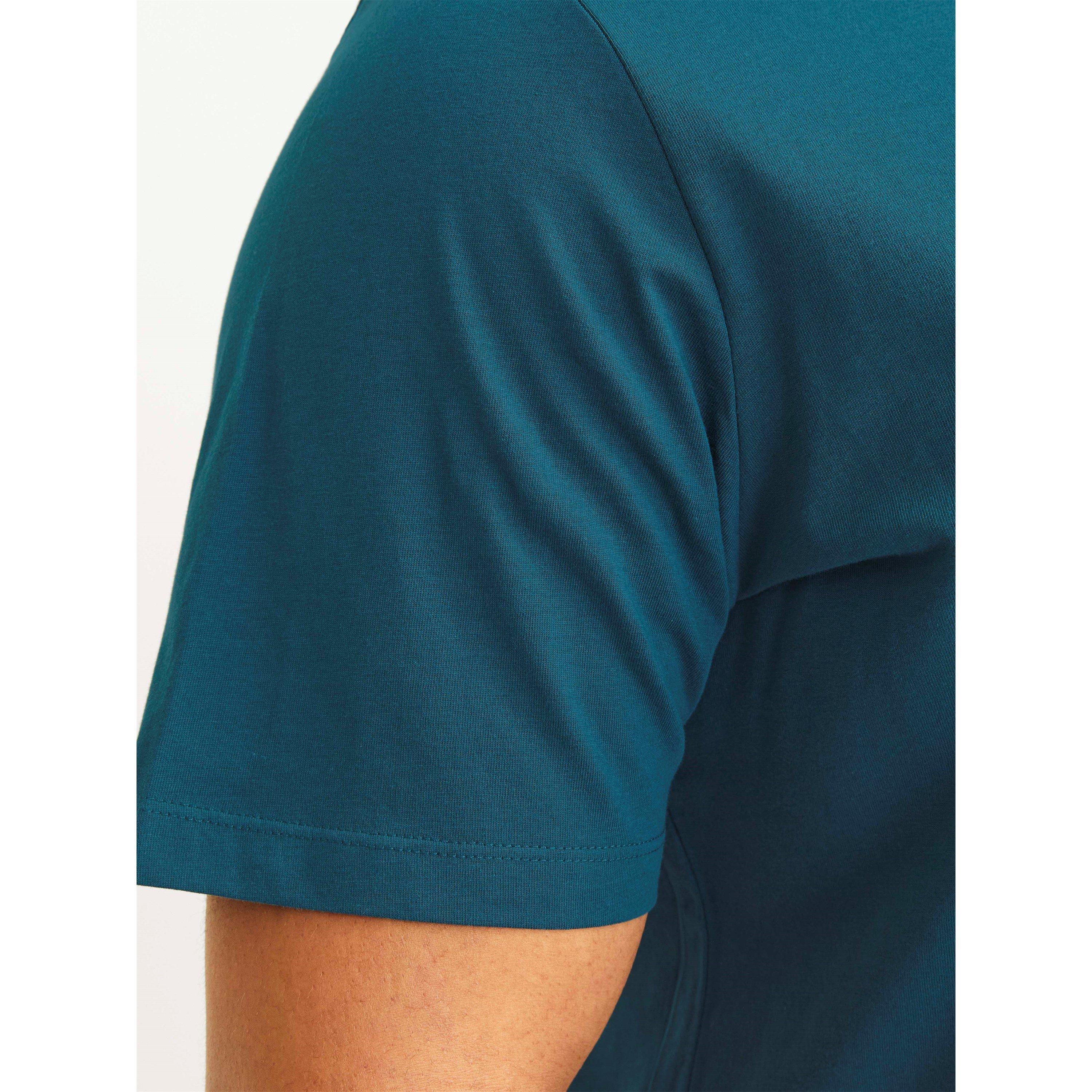 Turchese scuro - Jack and Jones - Corp Logo T-Shirt Plus Size Mens - 4