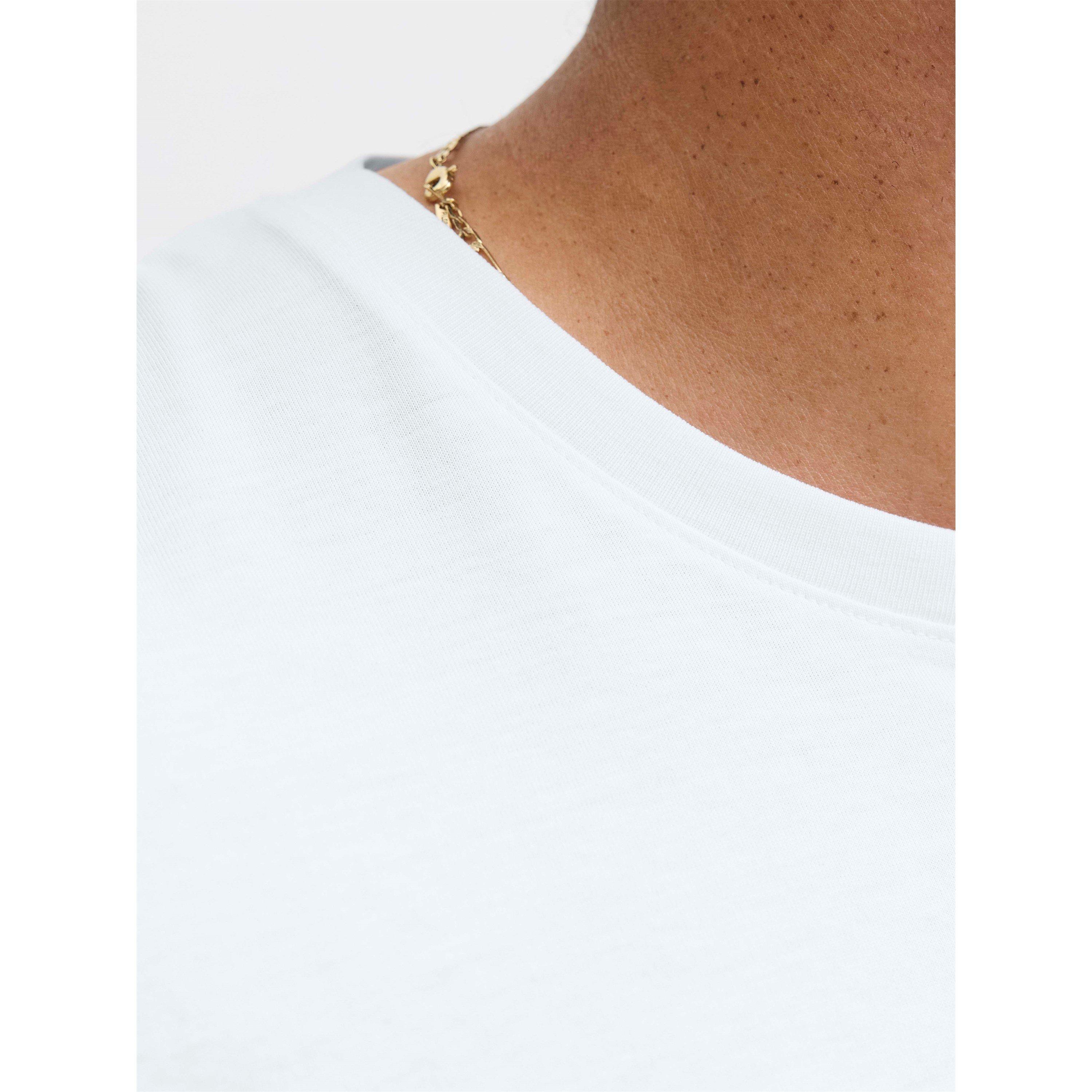 Cloud Dancer - Jack and Jones - Colour Logo T-Shirt Plus Size Mens - 4