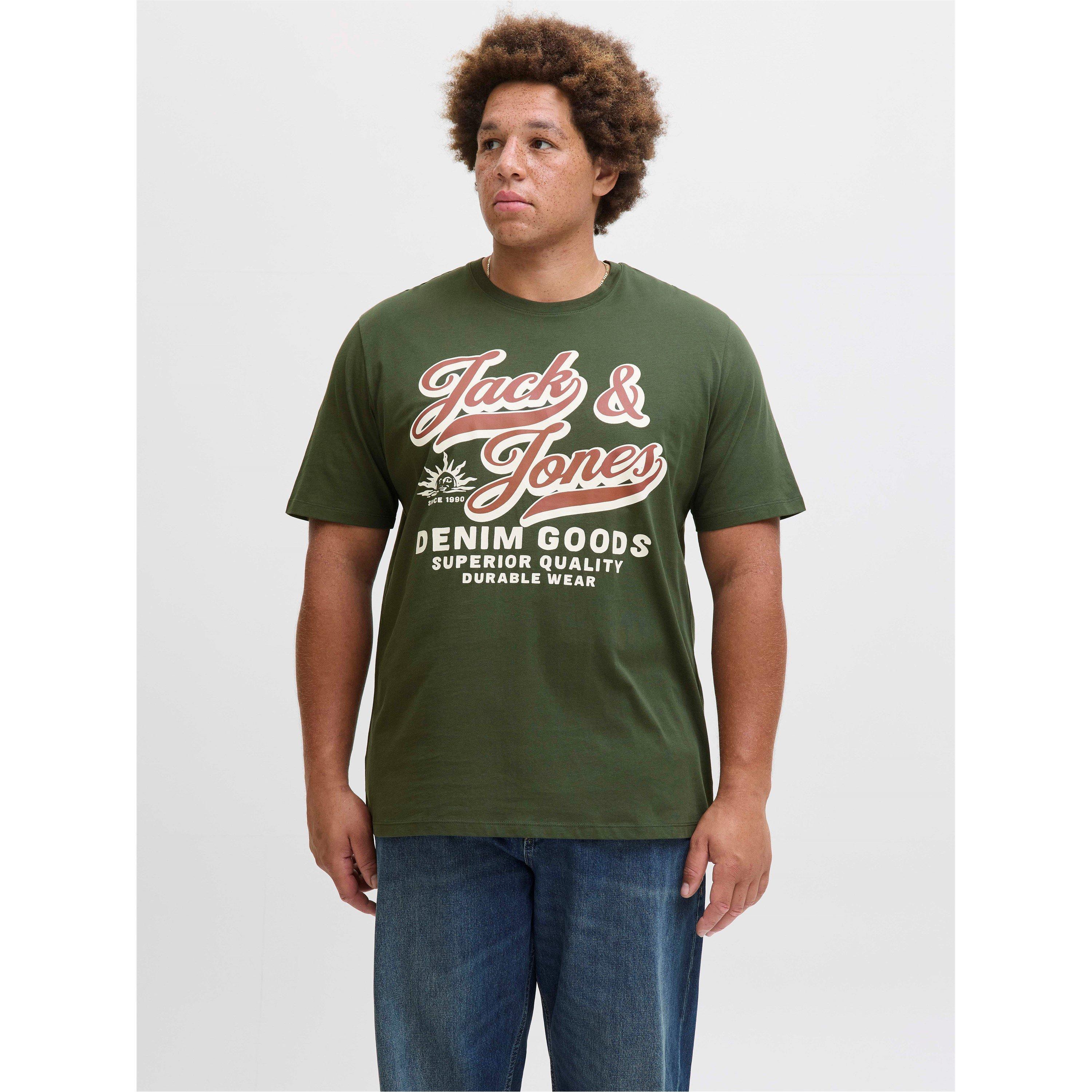 Saco de Viagem - Jack and Jones - Colour Logo T-Shirt Mens Plus Size - 2