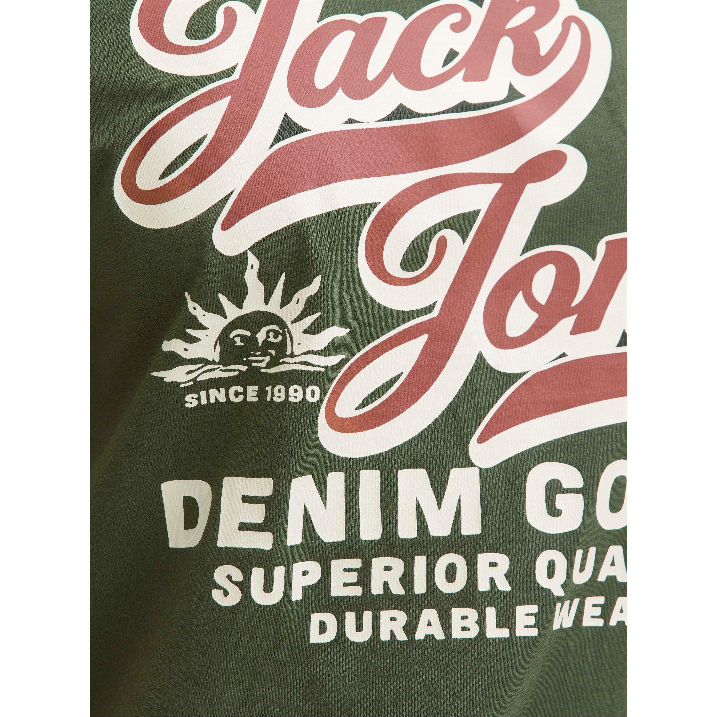 Saco de Viagem - Jack and Jones - Colour Logo T-Shirt Mens Plus Size - 5