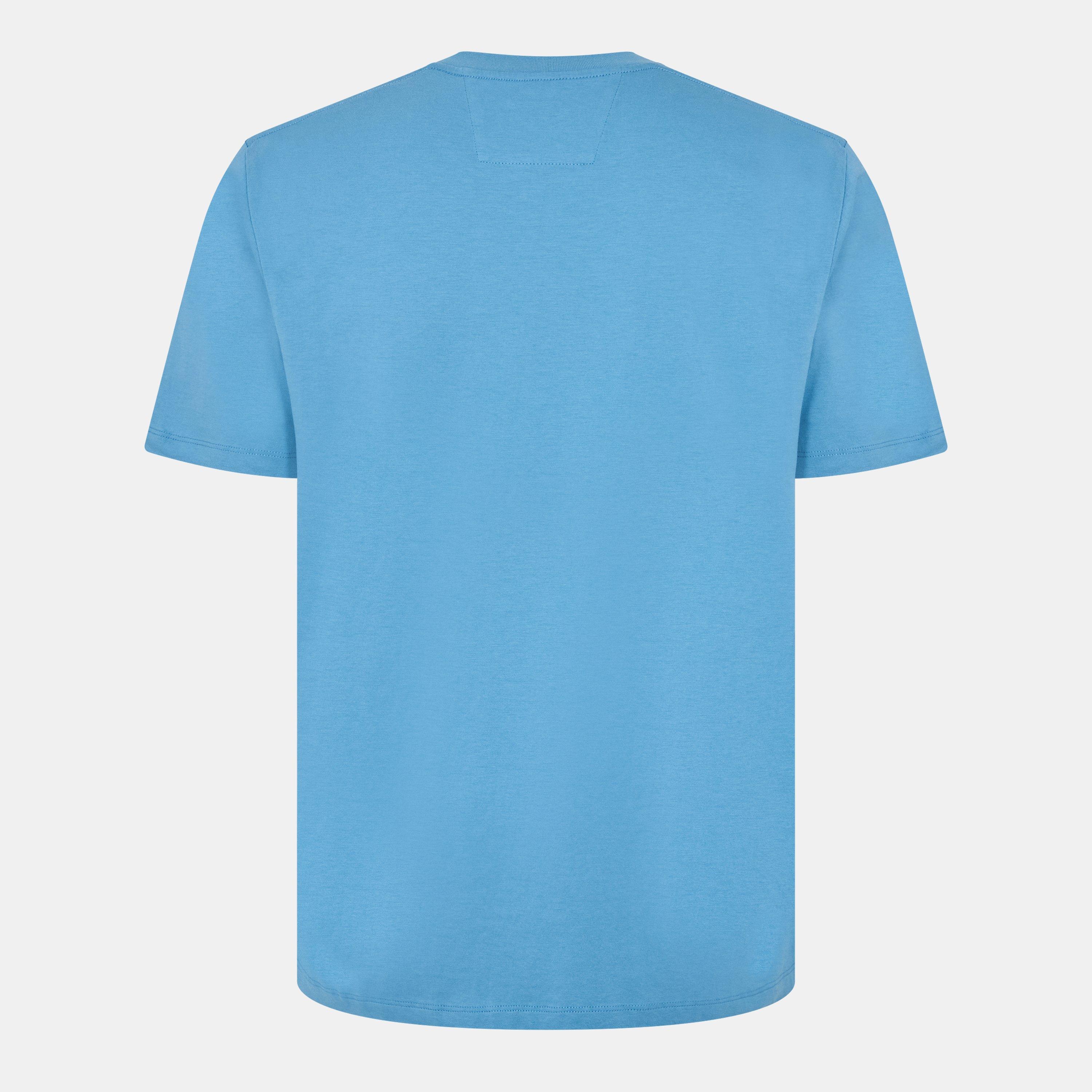 Aegean Blue 815 - CP Company - CP Chest Print TS Sn61 - 2