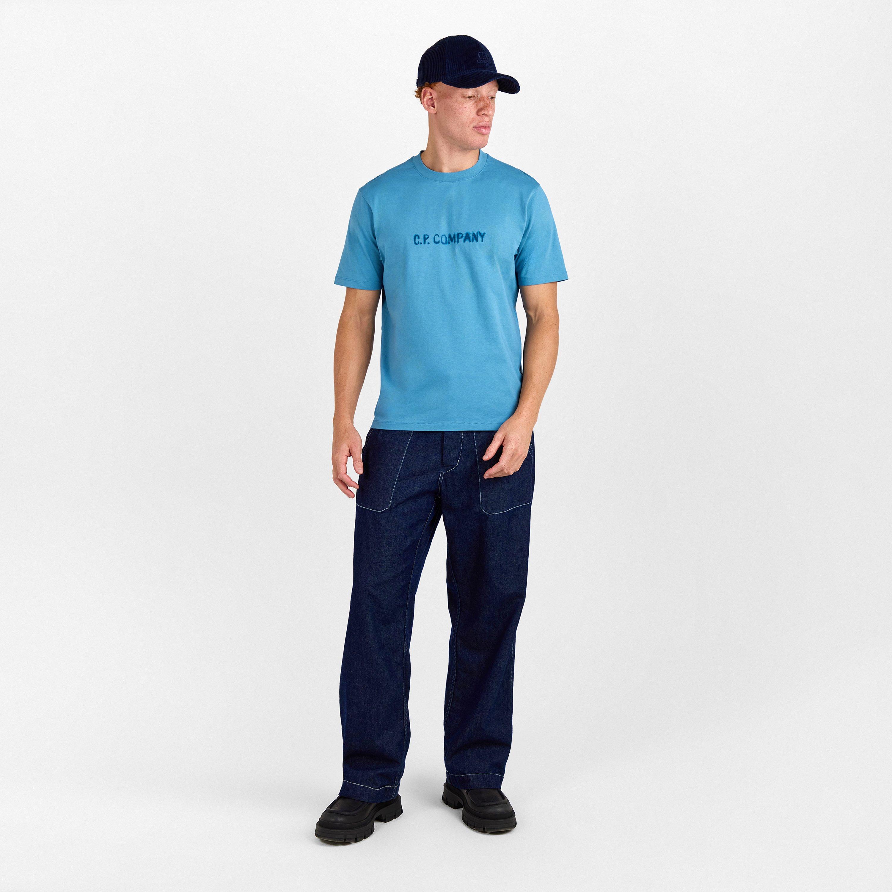 Aegean Blue 815 - CP Company - CP Chest Print TS Sn61 - 6