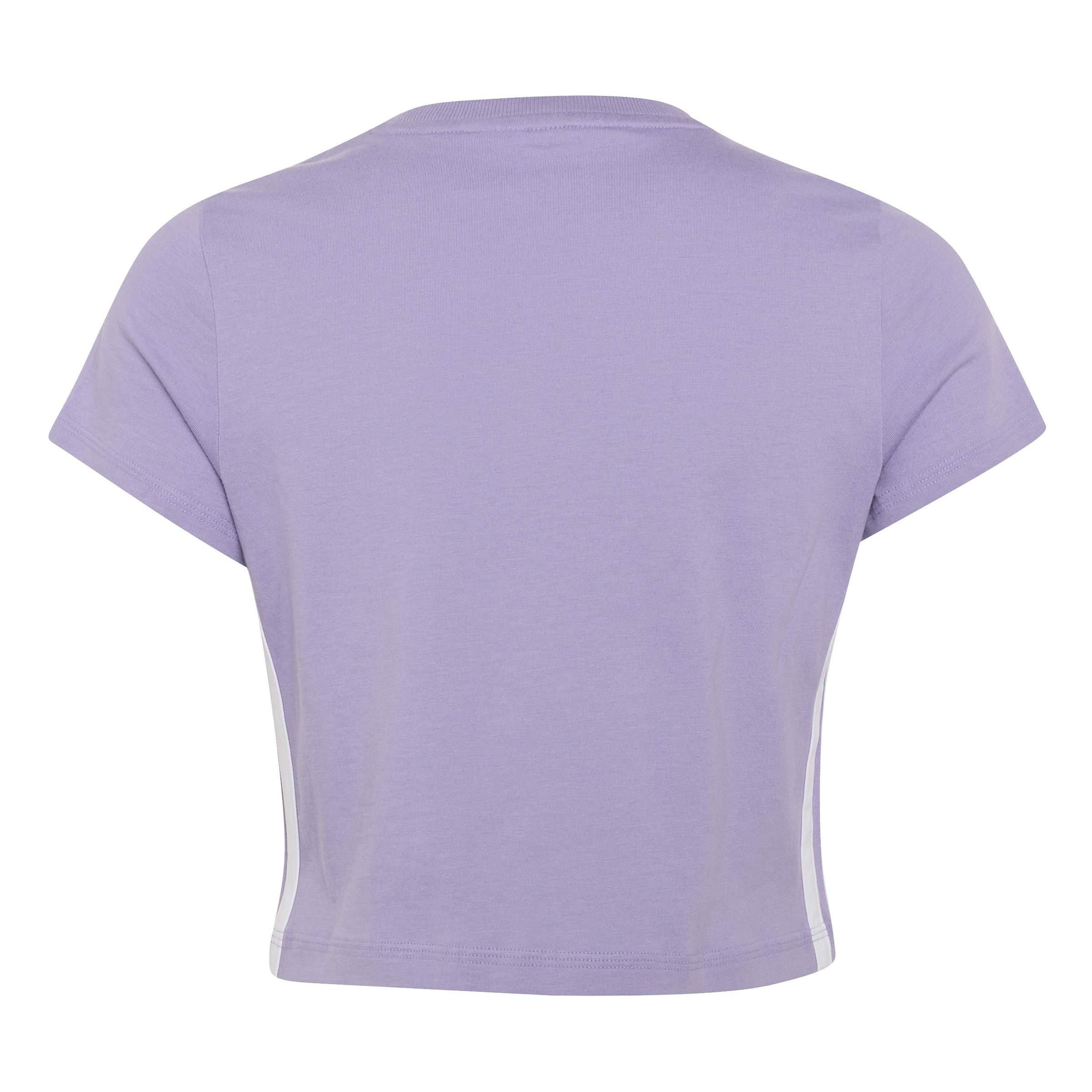 Lilac/White - adidas - Kids' T-Shirt - 2