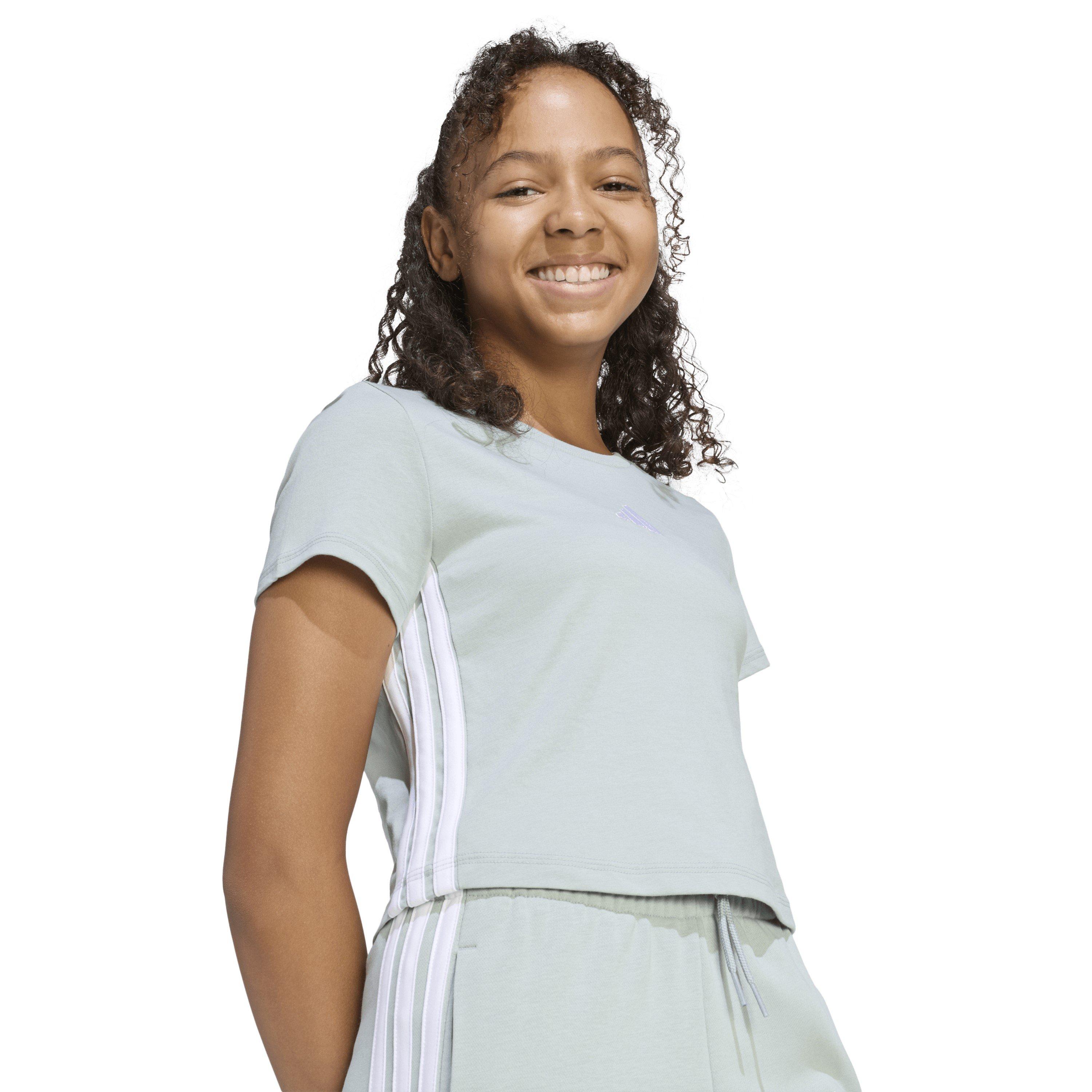 Wonder Sage/Wht - adidas - T-Shirt - 4