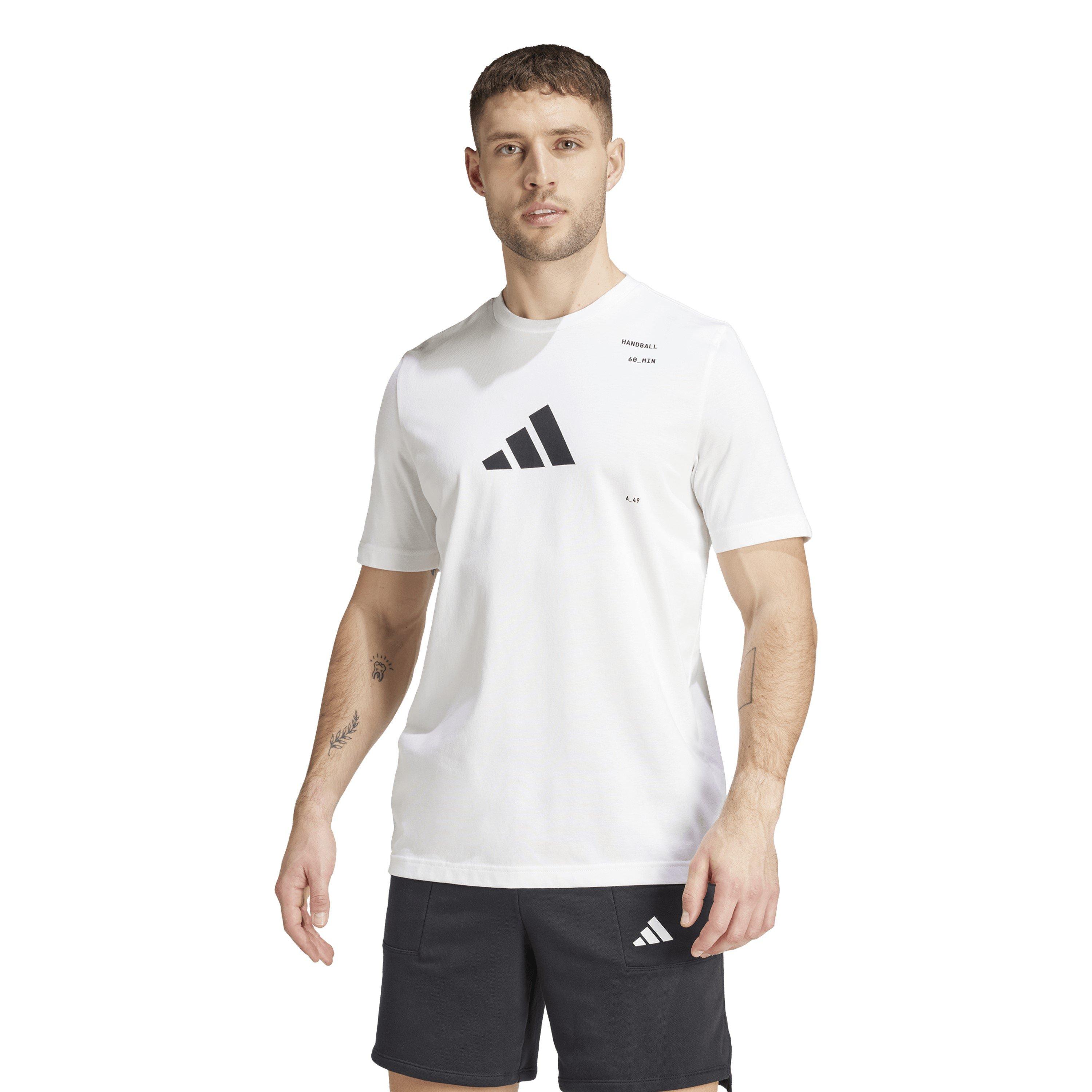 Branco - adidas - M Hb Cat G T T-Shirt Mens - 2