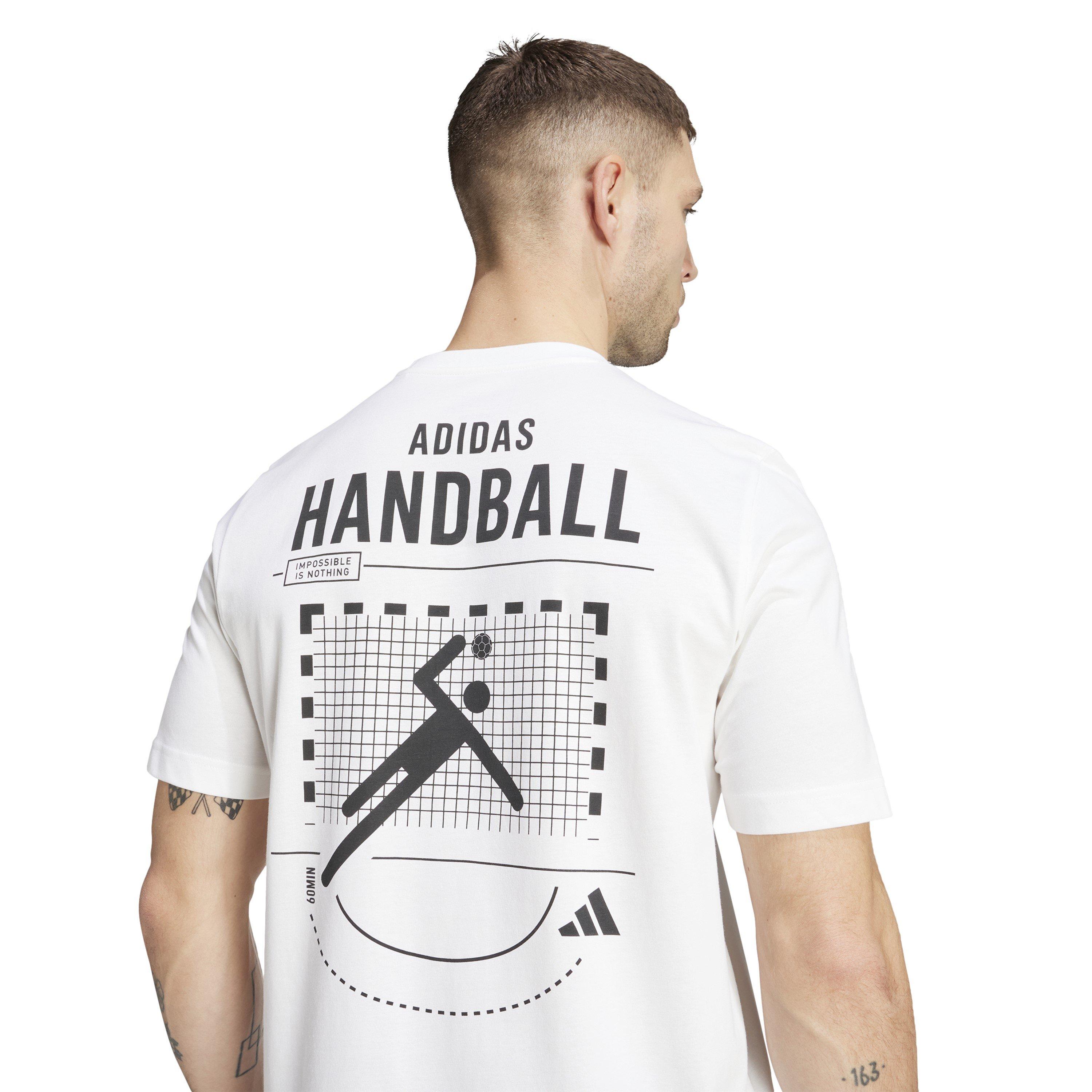 Branco - adidas - M Hb Cat G T T-Shirt Mens - 5