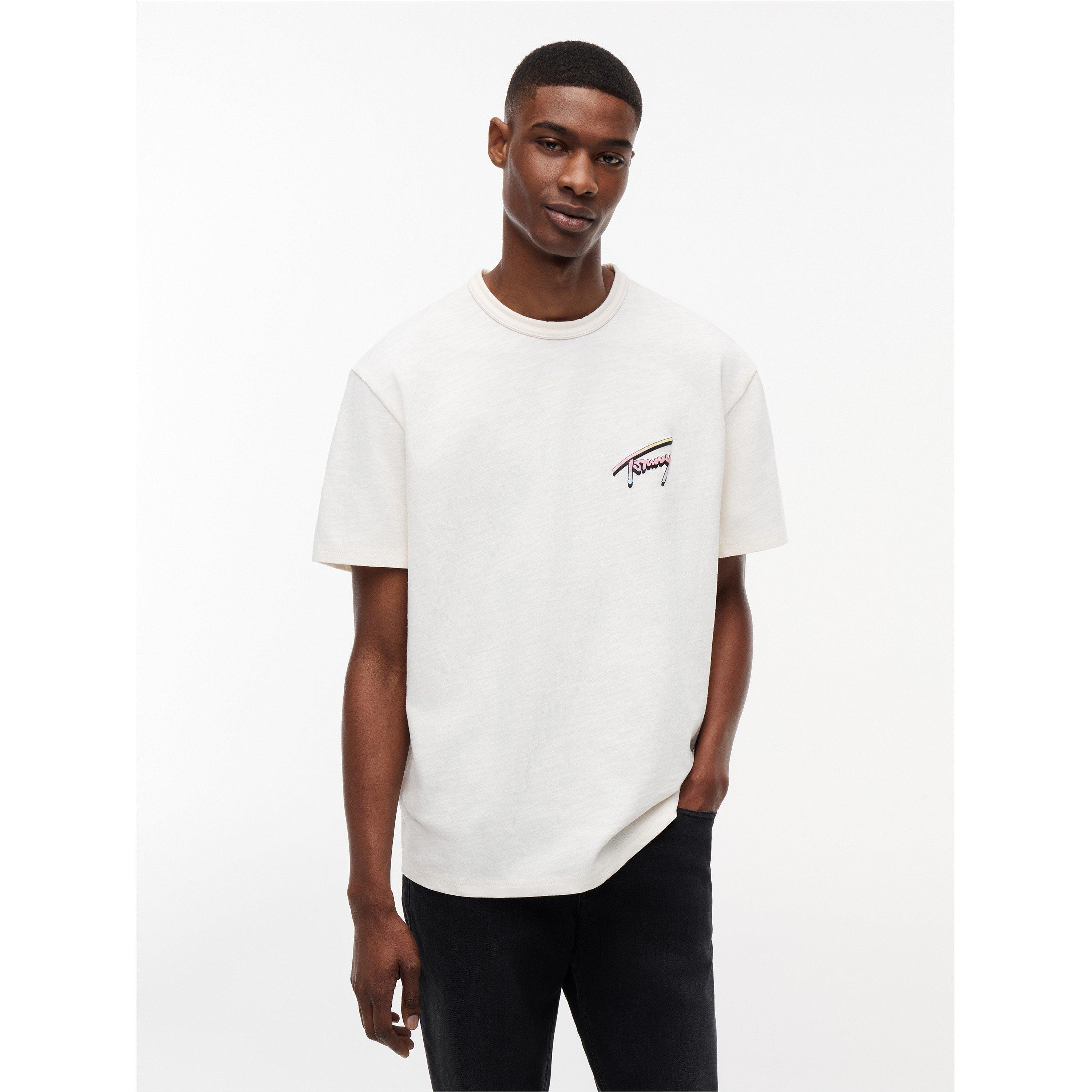 Ancient White - Tommy Jeans - Men's T-Shirt - 2