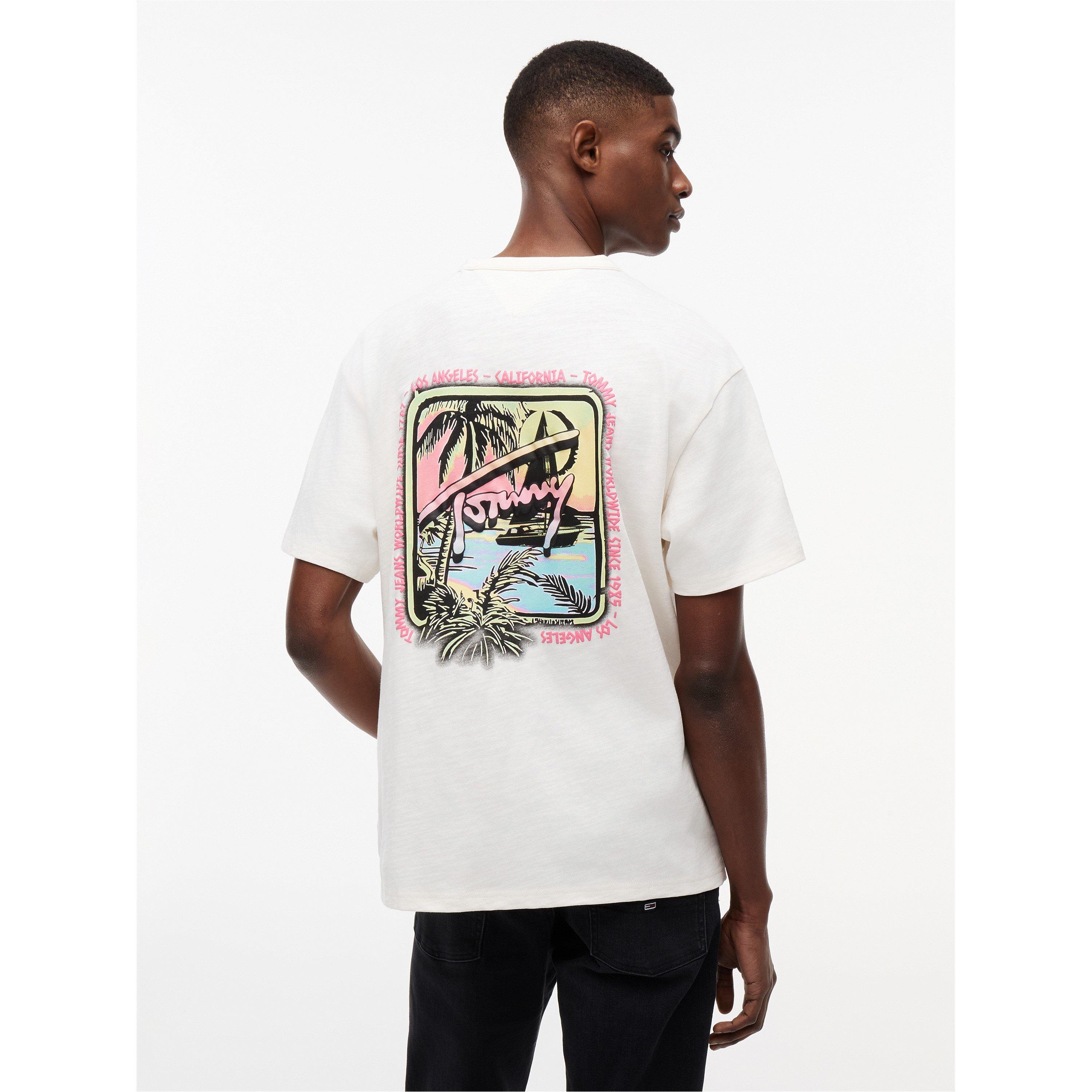Ancient White - Tommy Jeans - Men's T-Shirt - 6