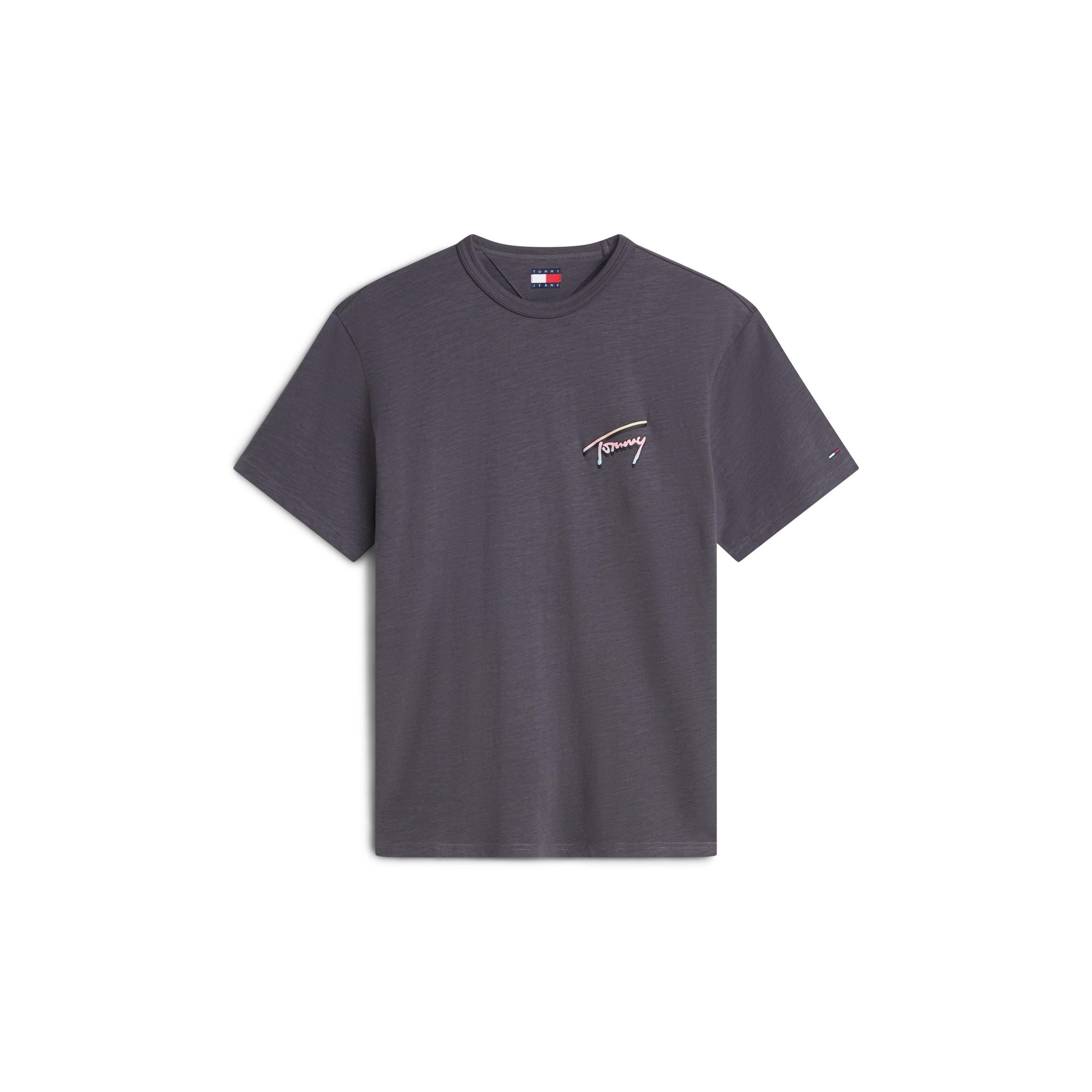 Tommy Jeans Men's T-Shirt - Washed Black - M