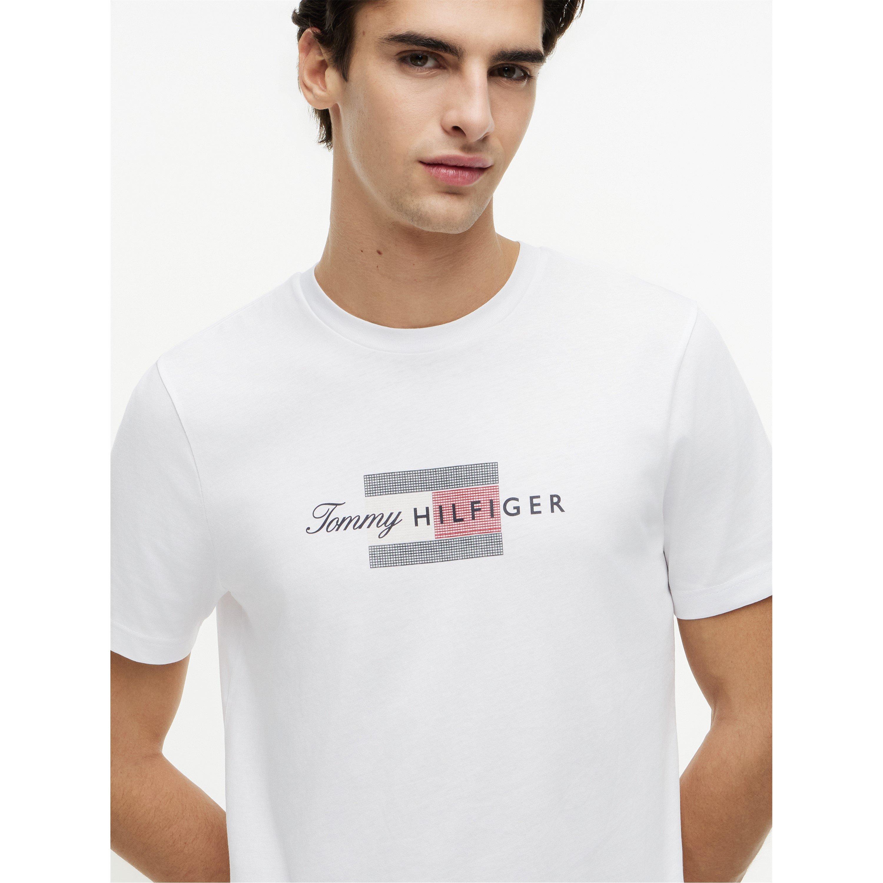 White - Tommy Hilfiger - Men's T-Shirt - 4