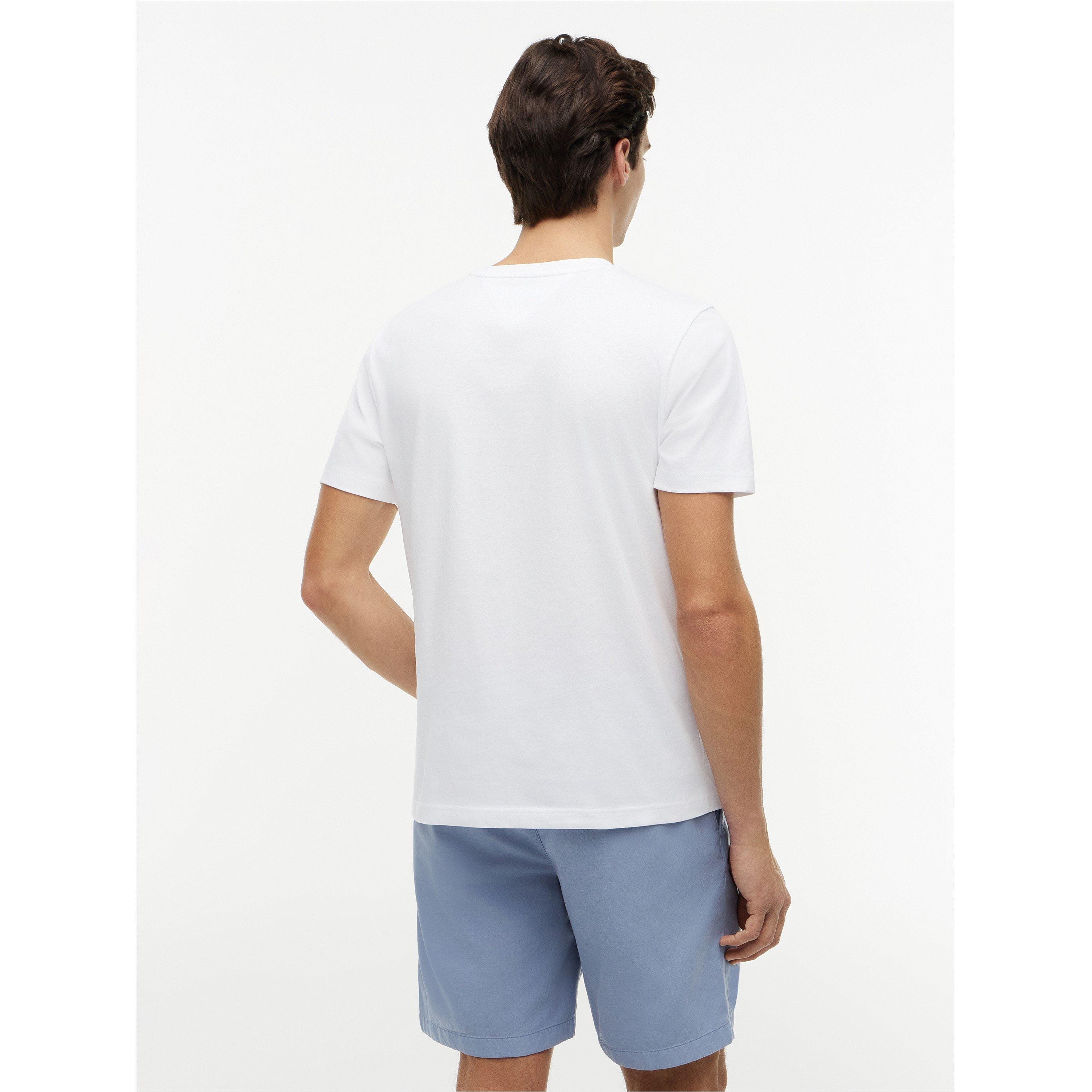 White - Tommy Hilfiger - Men's T-Shirt - 5