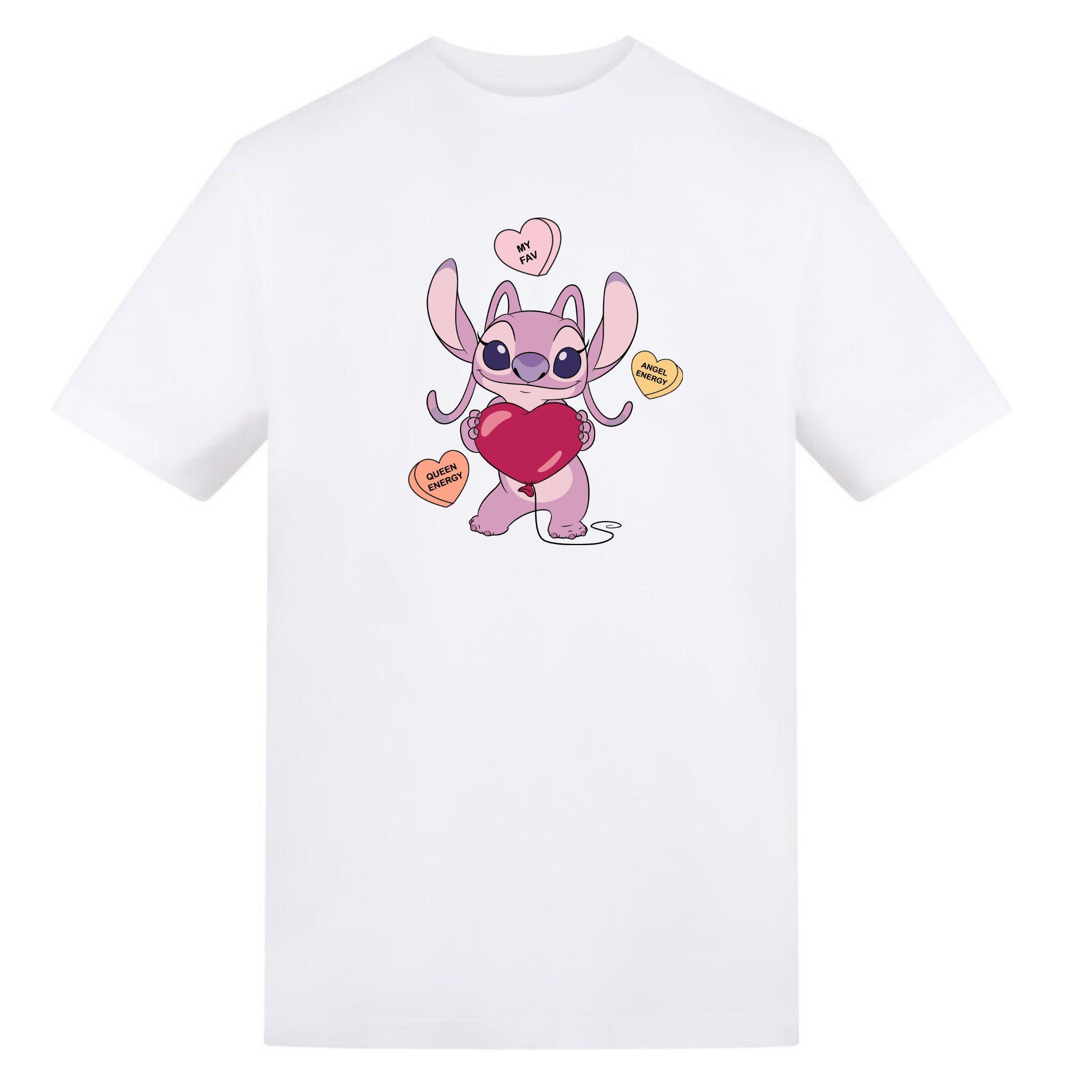 Disney Printed Junior Valentines Day Tee