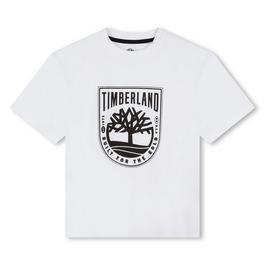 Timberland Logo T Shirt Juniors