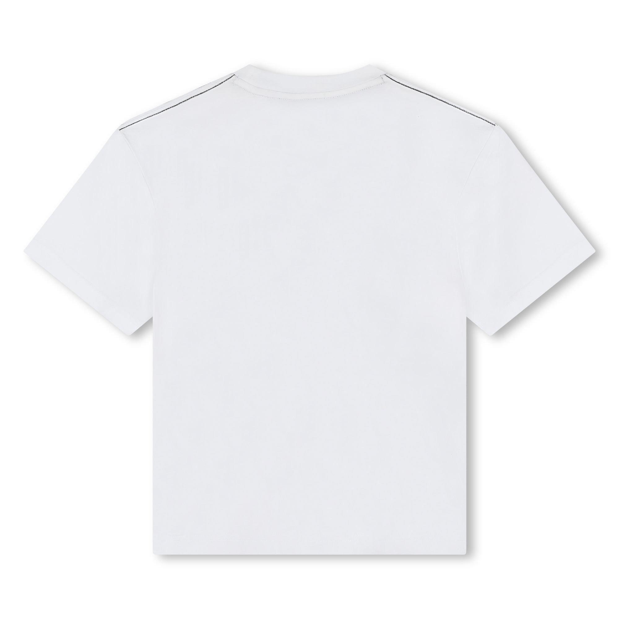 White 10P - Timberland - Kids' Logo Regular Fit T-Shirt - 2