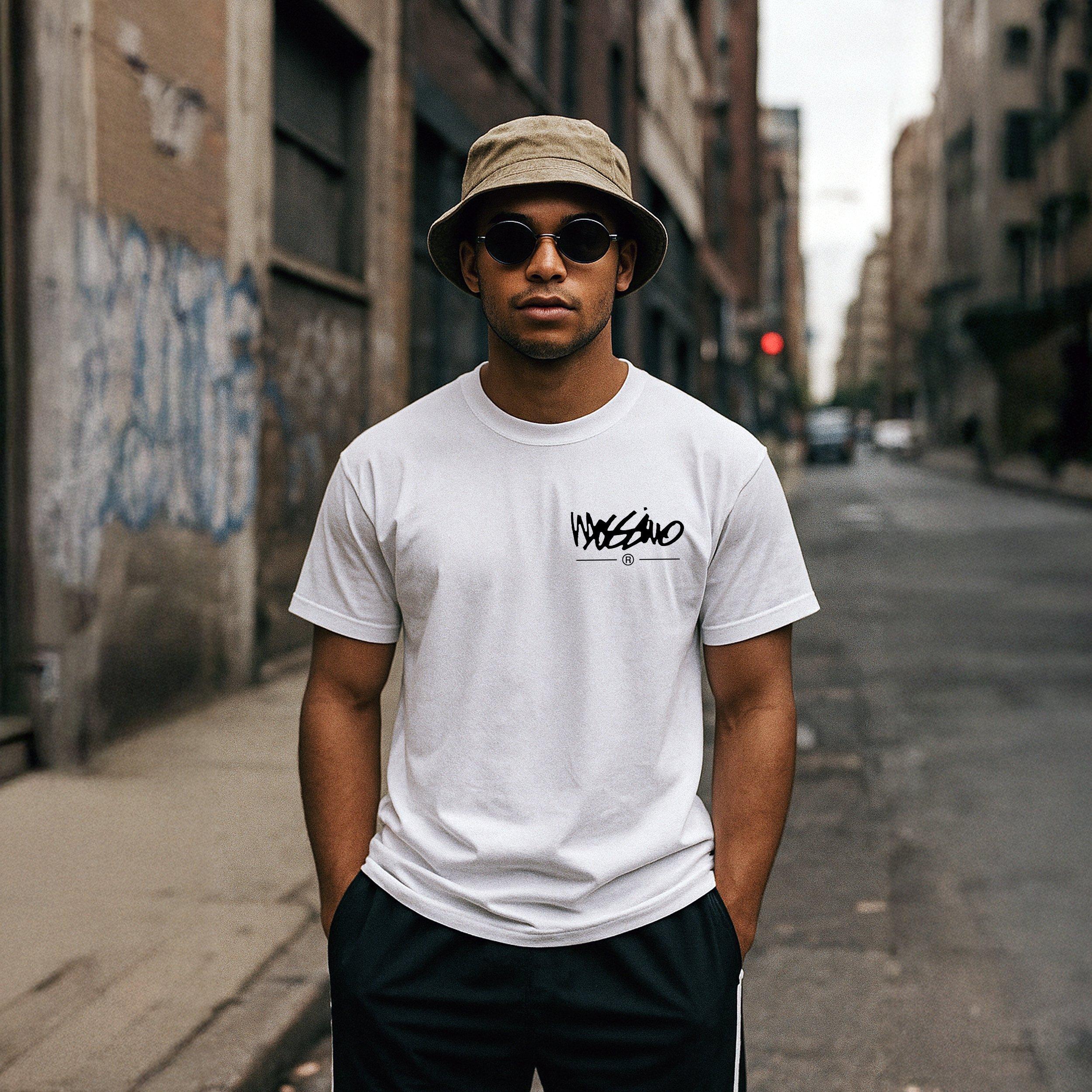 Hvid - Mossimo - Men's Signature T-Shirt - 4