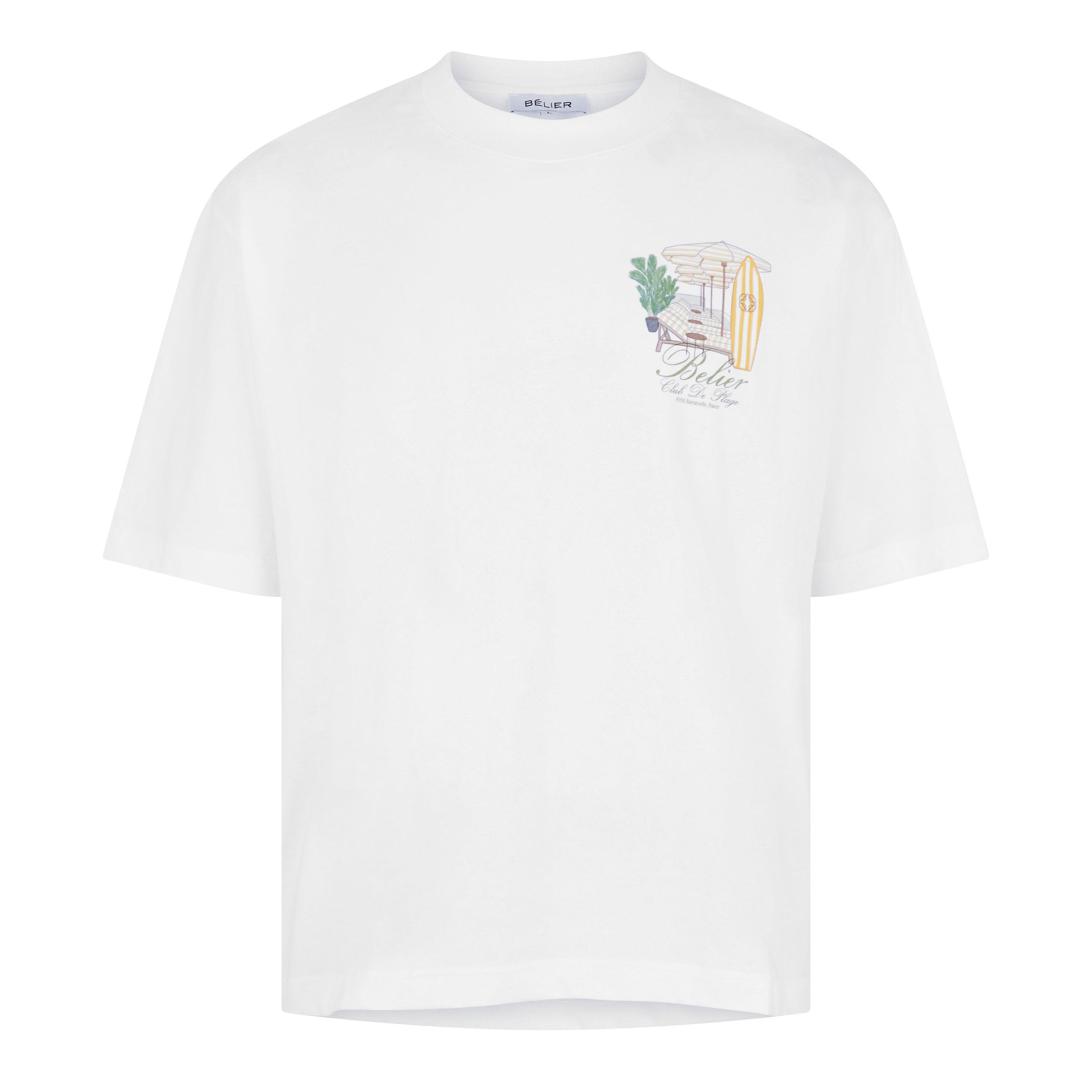White - BELIER - Men's T-Shirt - 1