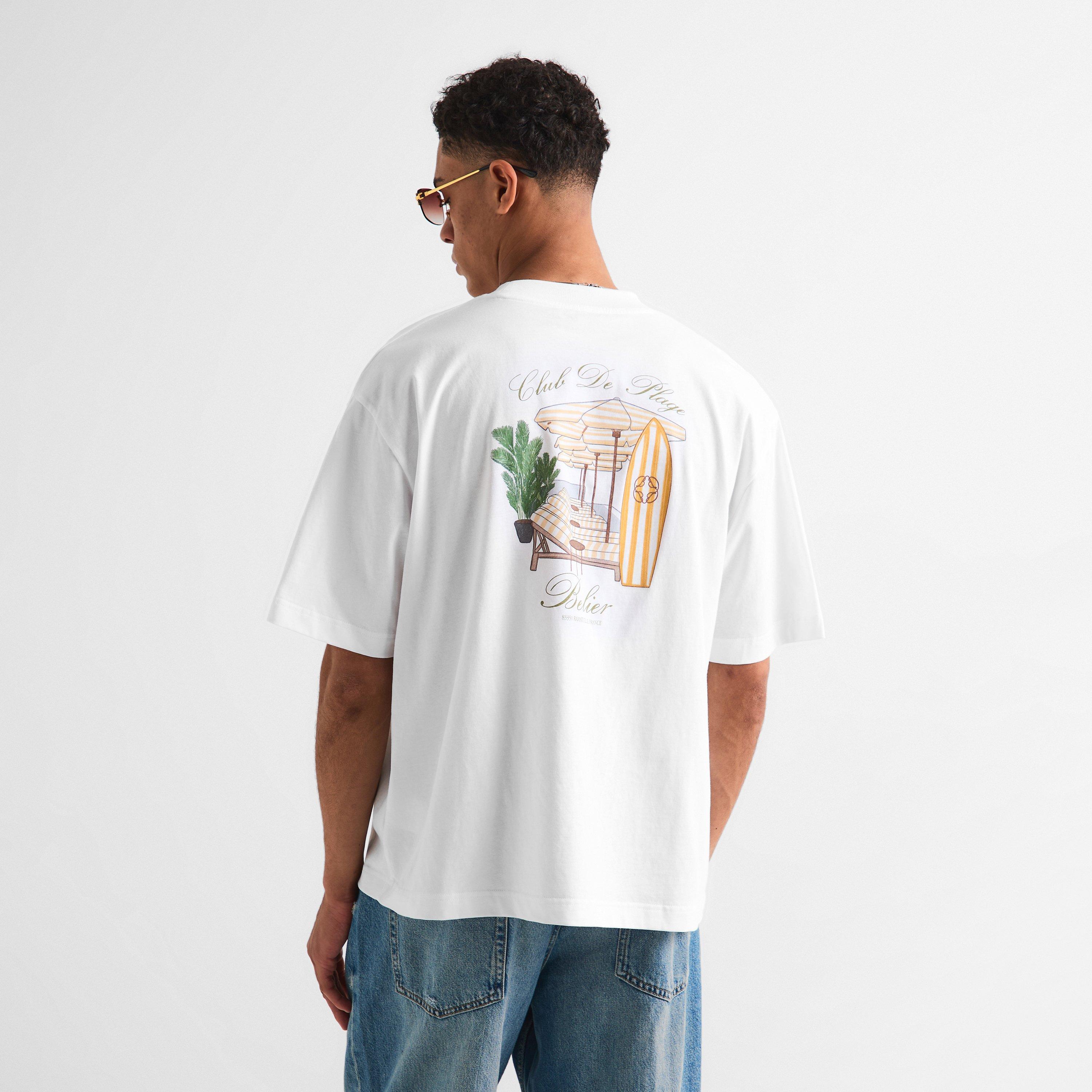 White - BELIER - Men's T-Shirt - 4