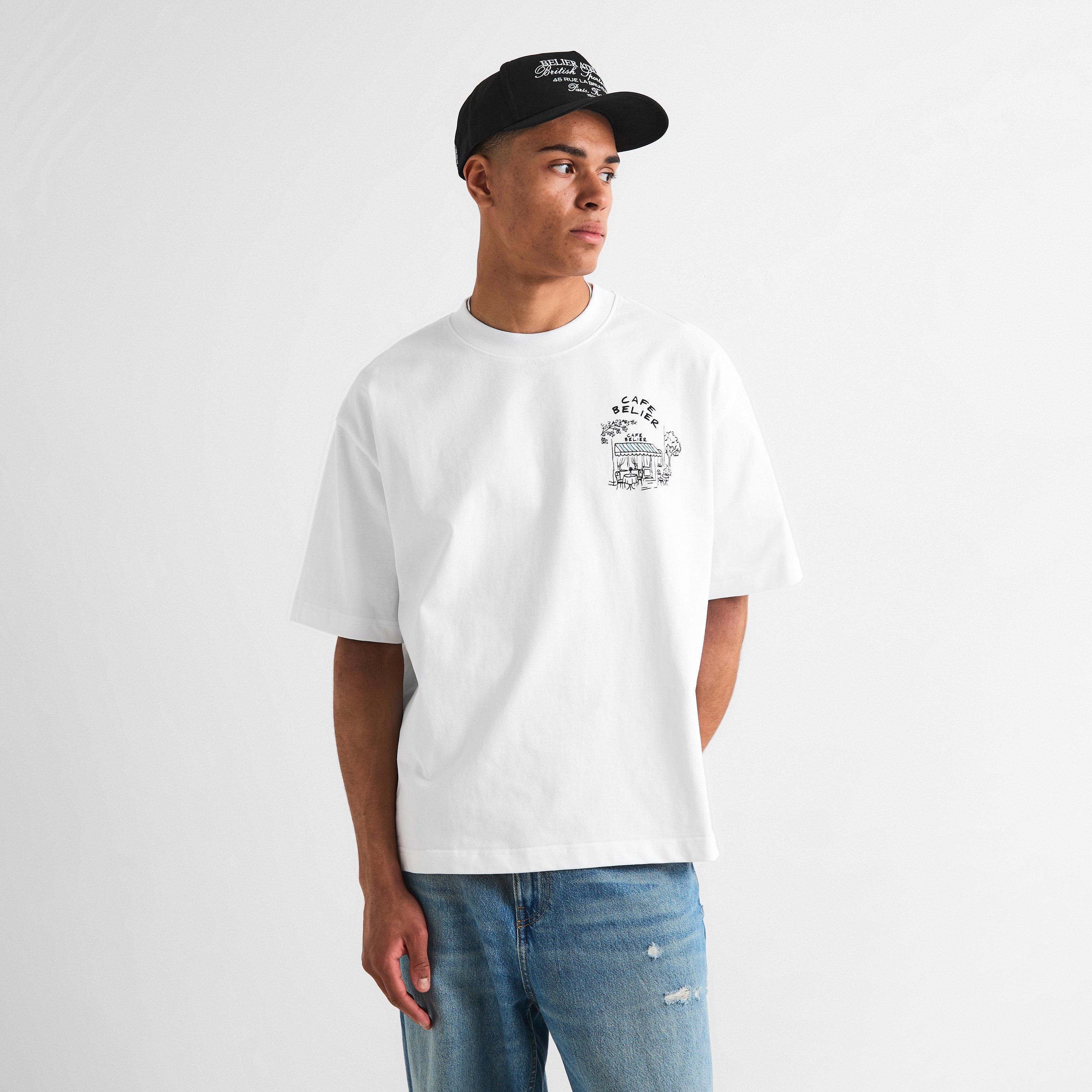 White - BELIER - Men's T-Shirt - 3
