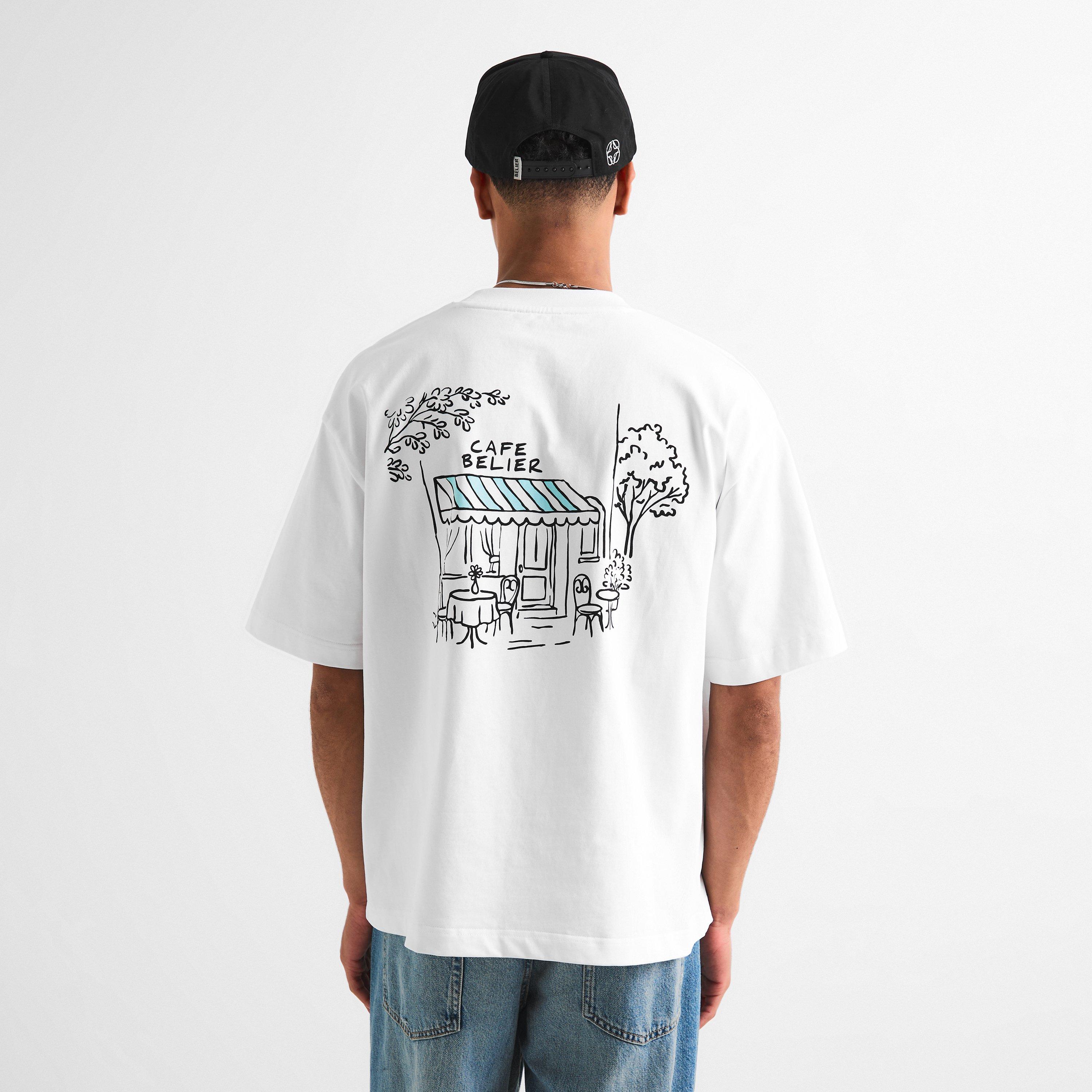 White - BELIER - Men's T-Shirt - 4